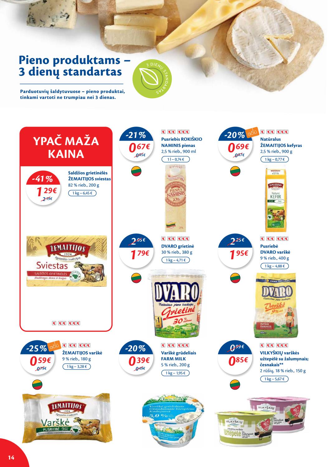 Maxima kaininis leidinys akcijos nuo 
  2021-08-10 iki 
  2021-08-16 | Leidinukas.lt puslapis 14
