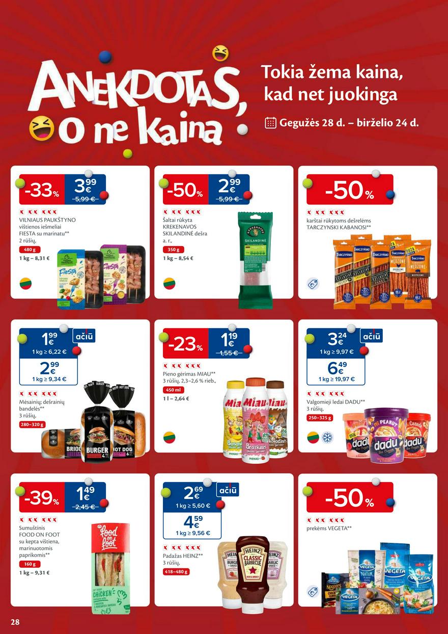 Maxima leidinys akcijos nuo 
  2024-06-11 iki 
  2024-06-17 | Leidinukas.lt puslapis 28