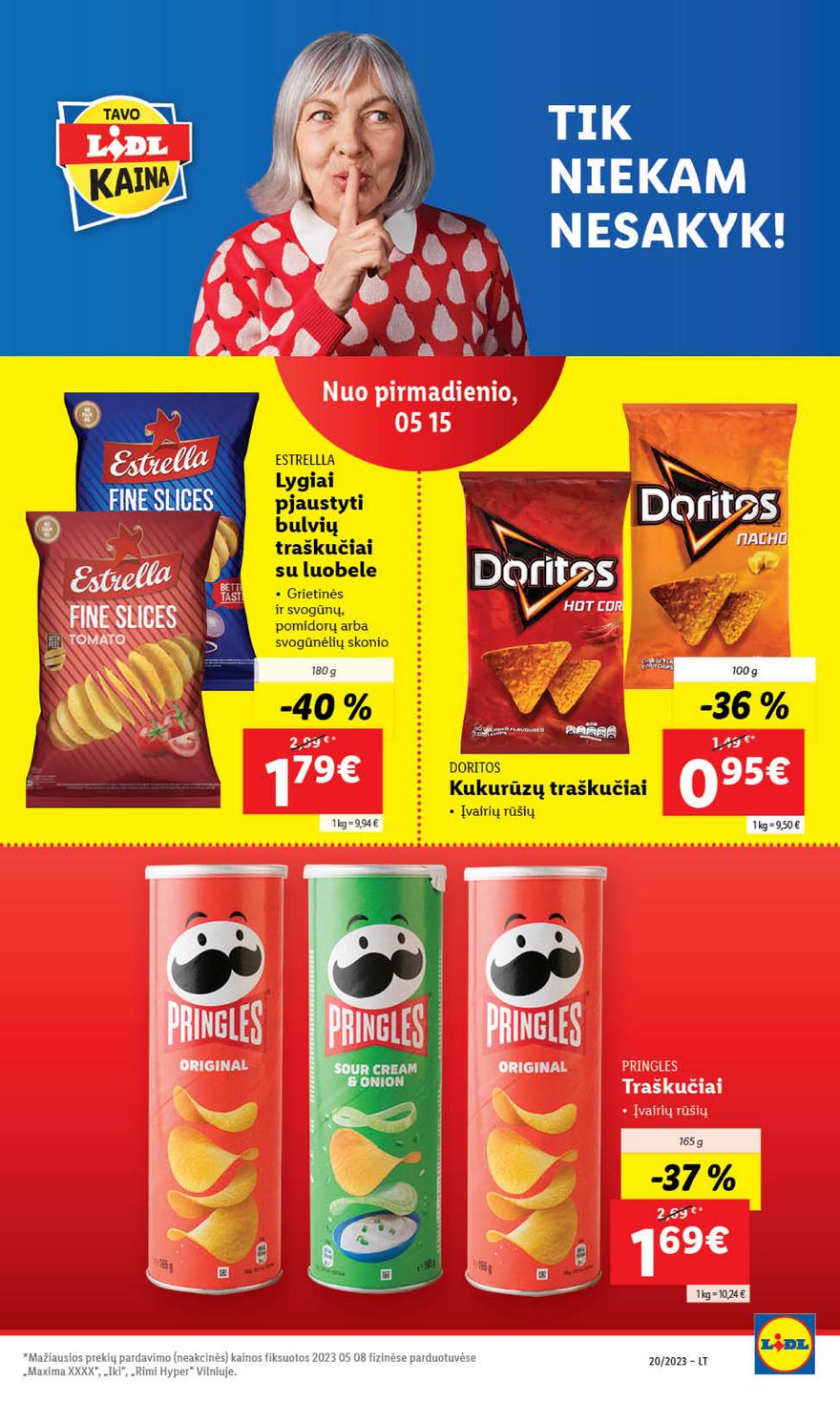 Lidl maisto prekių pasiūlymai akcijos nuo 
  2023-05-15 iki 
  2023-05-21 | Leidinukas.lt puslapis 39