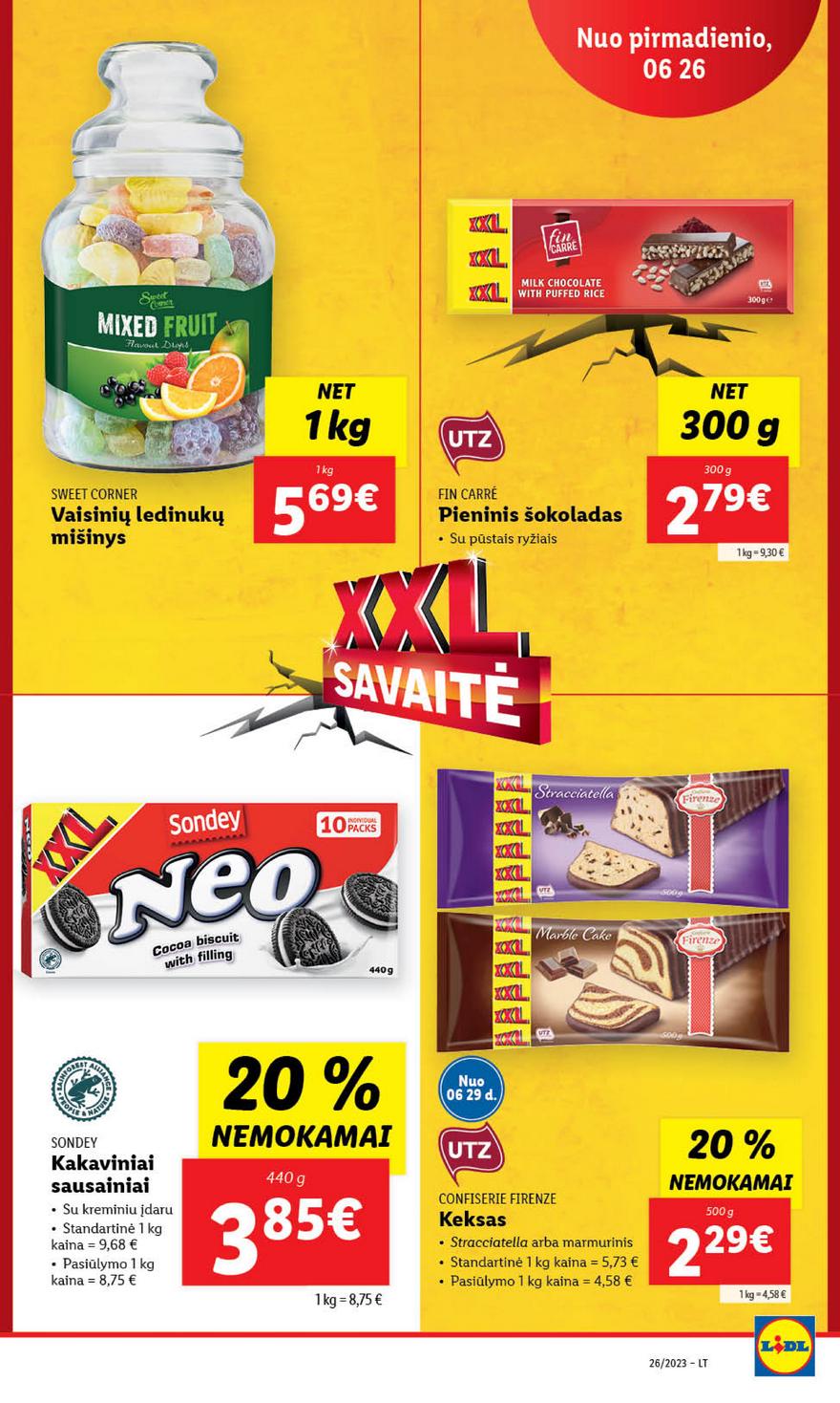 Lidl maisto prekių pasiūlymai akcijos nuo 
  2023-06-26 iki 
  2023-07-02 | Leidinukas.lt puslapis 30