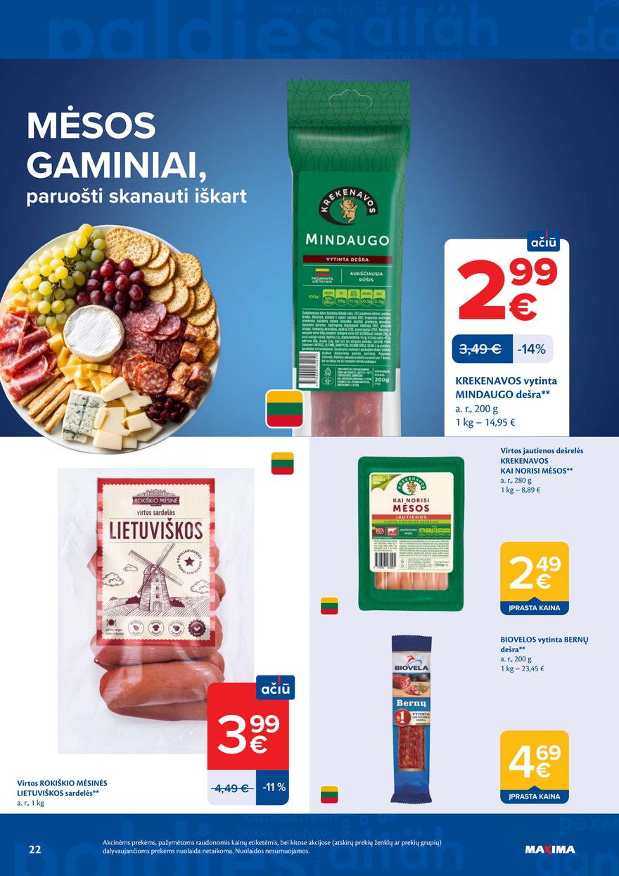 Maxima leidinys akcijos nuo 
  2026-04-28 iki 
  2026-05-04 | Leidinukas.lt puslapis 22