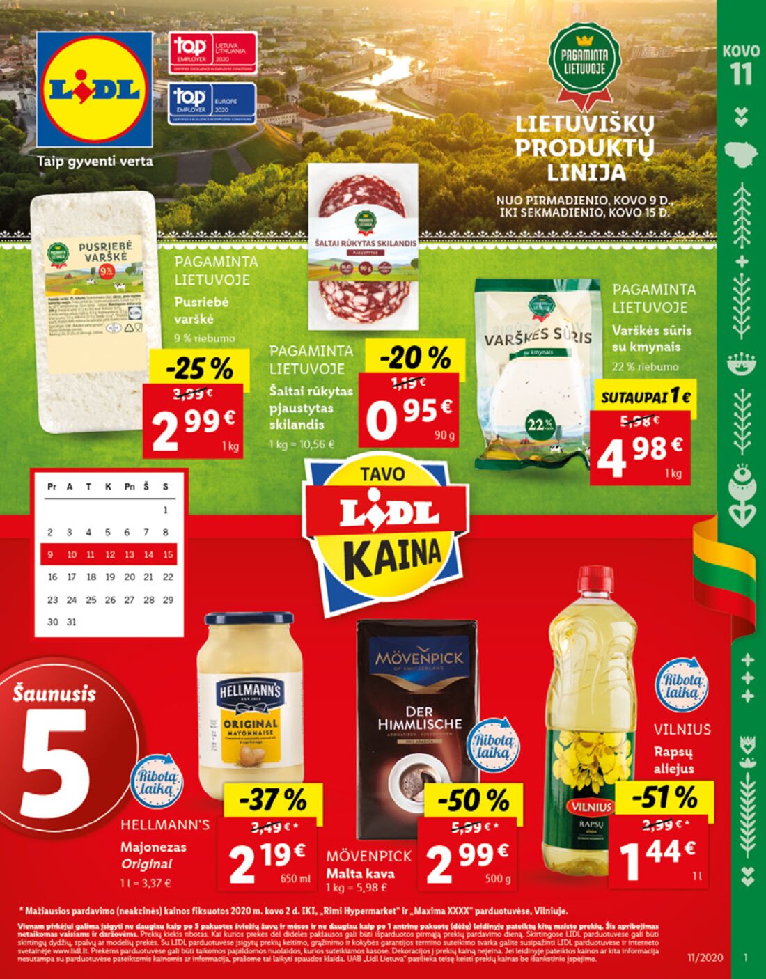 Lidl savaitinis leidinys akcijos nuo 
  2020-03-09 iki 
  2020-03-15 | Leidinukas.lt puslapis 1