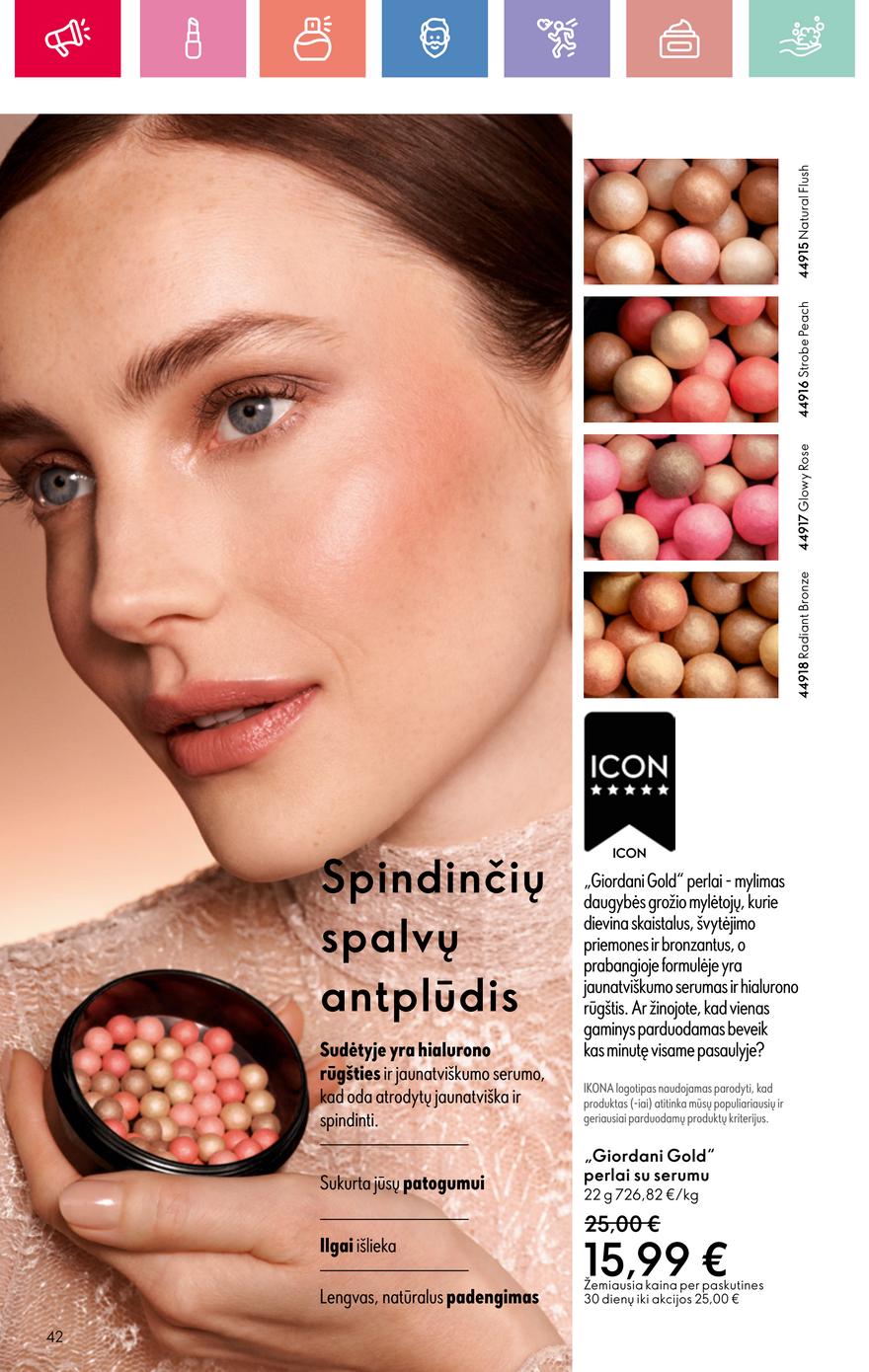 Oriflame katalogas akcijos nuo 
  2025-06-01 iki 
  2025-06-21 | Leidinukas.lt puslapis 42