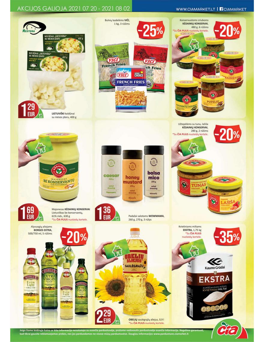 Čia market leidinys akcijos nuo 
  2021-07-20 iki 
  2021-08-02 | Leidinukas.lt puslapis 7