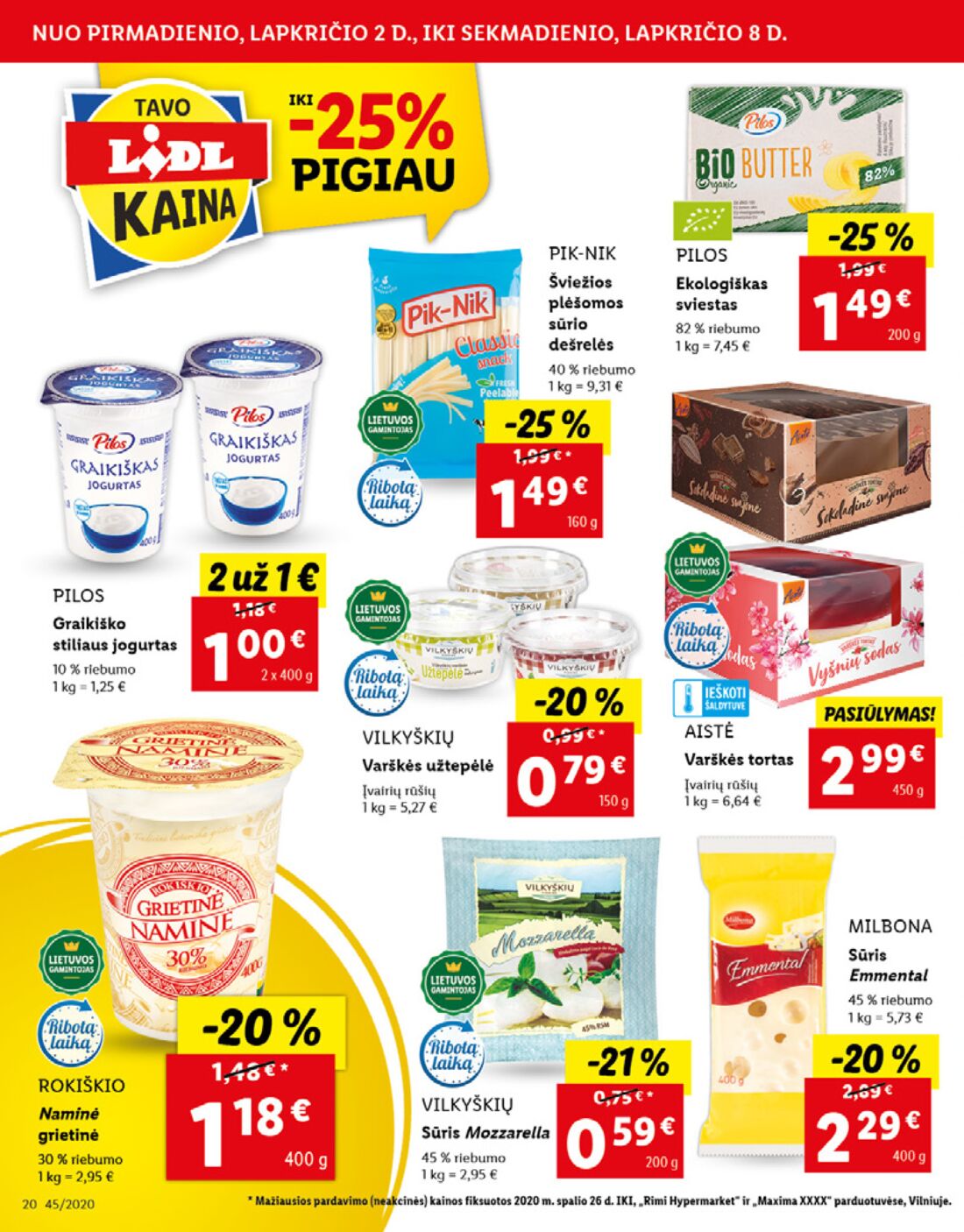 Lidl savaitinis leidinys akcijos nuo 
  2020-11-02 iki 
  2020-11-08 | Leidinukas.lt puslapis 20