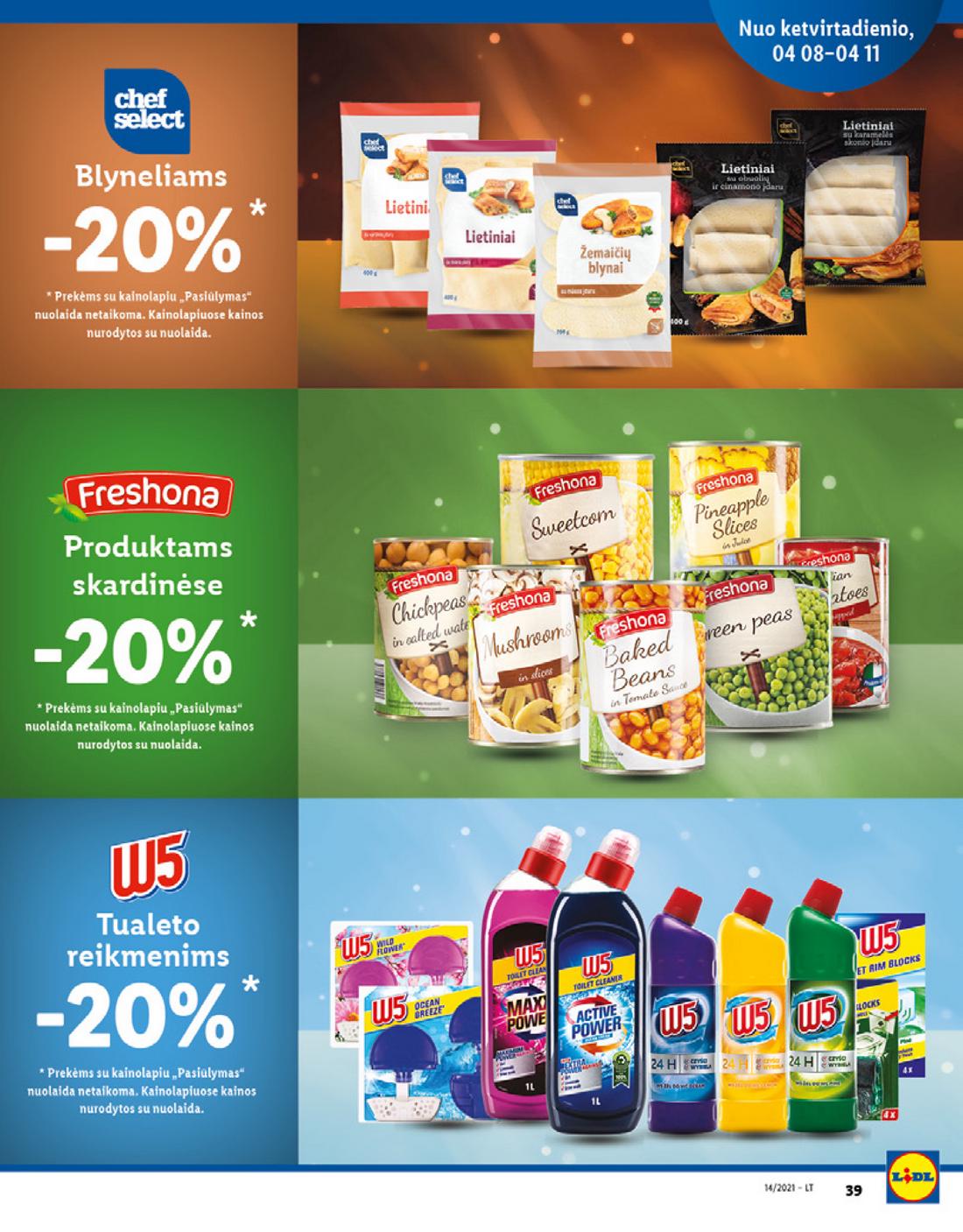 Lidl maisto prekių pasiūlymai akcijos nuo 
  2021-04-05 iki 
  2021-04-11 | Leidinukas.lt puslapis 39