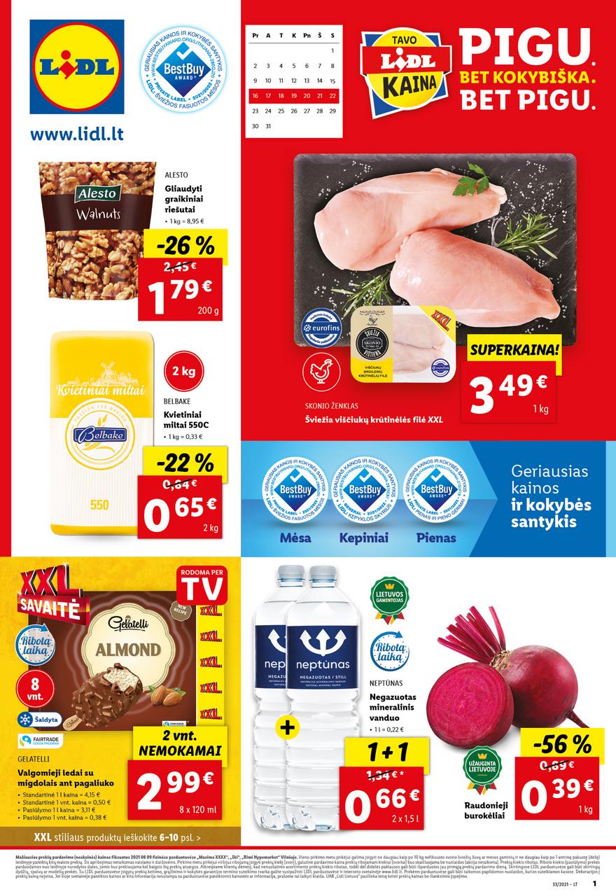 Lidl maisto prekių pasiūlymai akcijos nuo 
  2021-08-16 iki 
  2021-08-22 | Leidinukas.lt puslapis 1