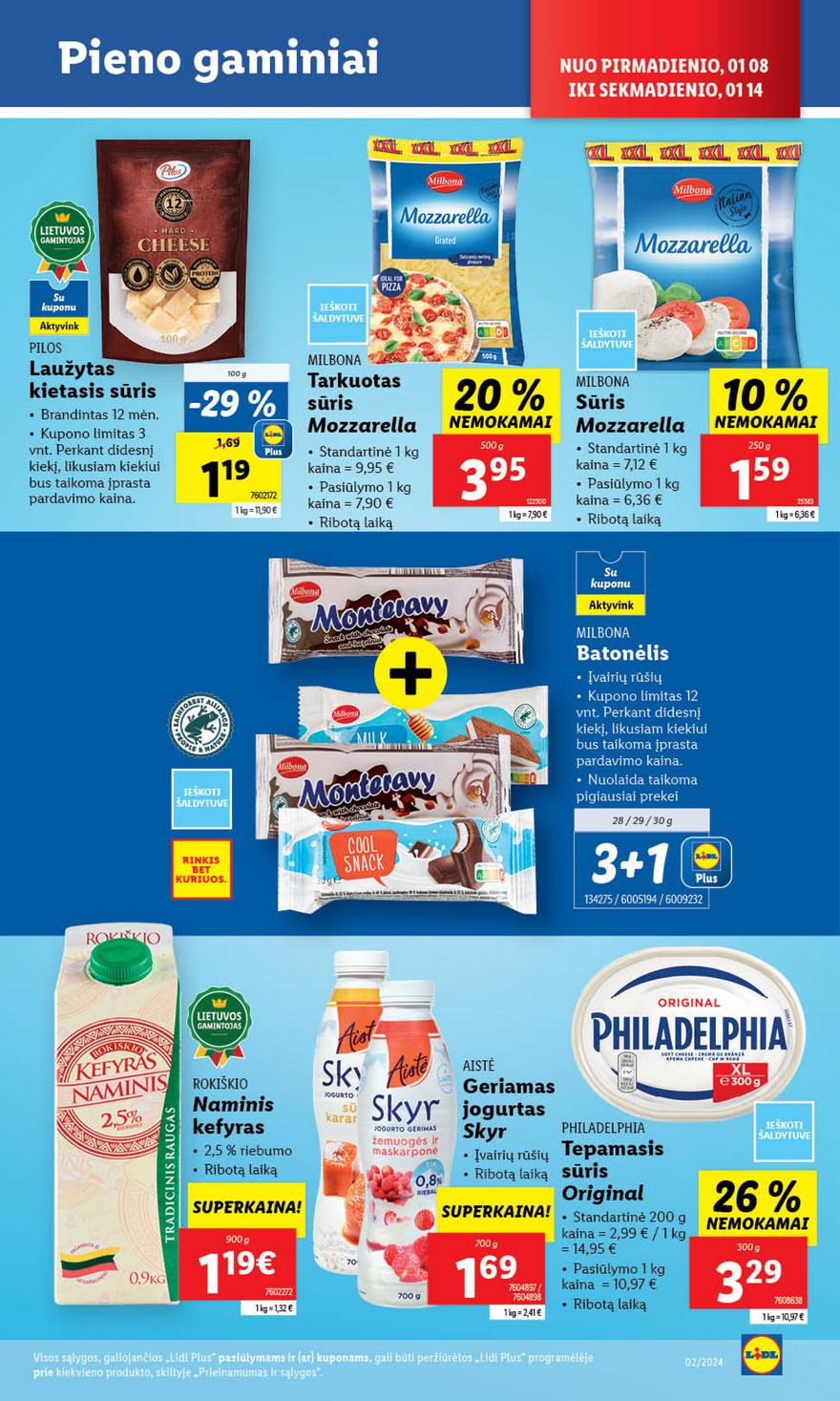 Lidl pasiūlymai akcijos nuo 
  2024-01-08 iki 
  2024-01-14 | Leidinukas.lt puslapis 18