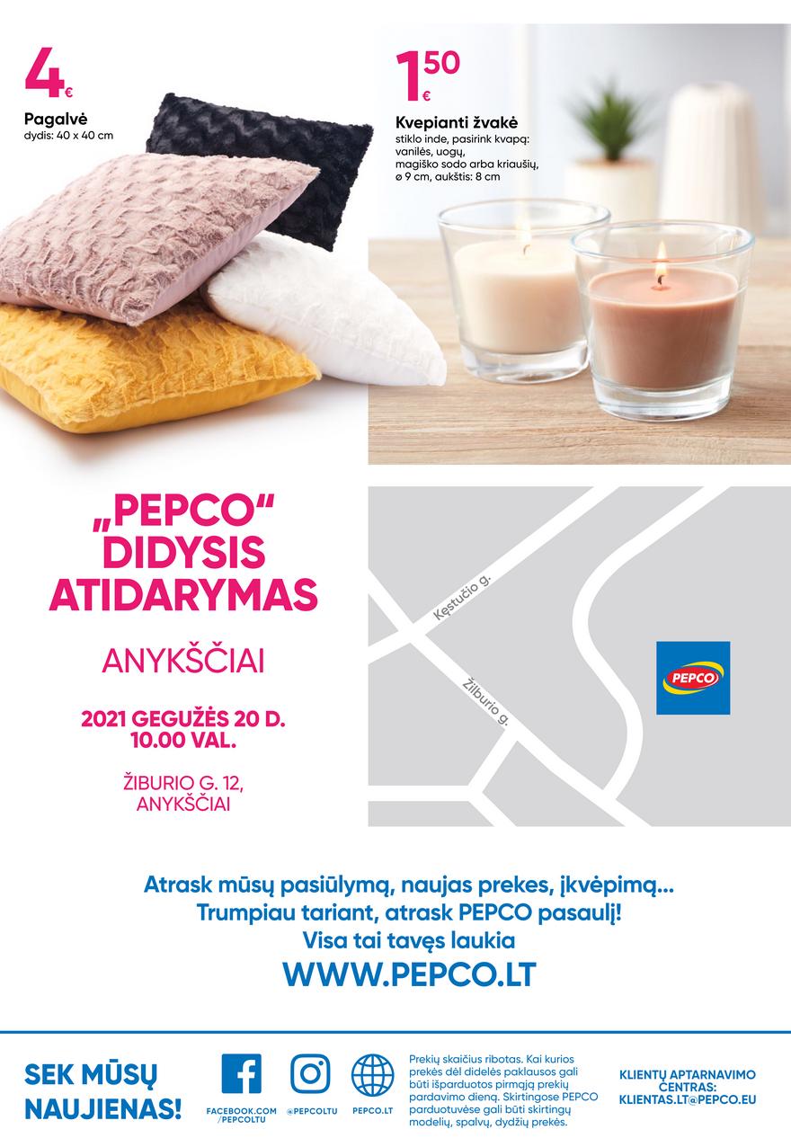 Pepco leidinys akcijos nuo 
  2021-05-20 iki 
  2021-05-26 | Leidinukas.lt puslapis 8