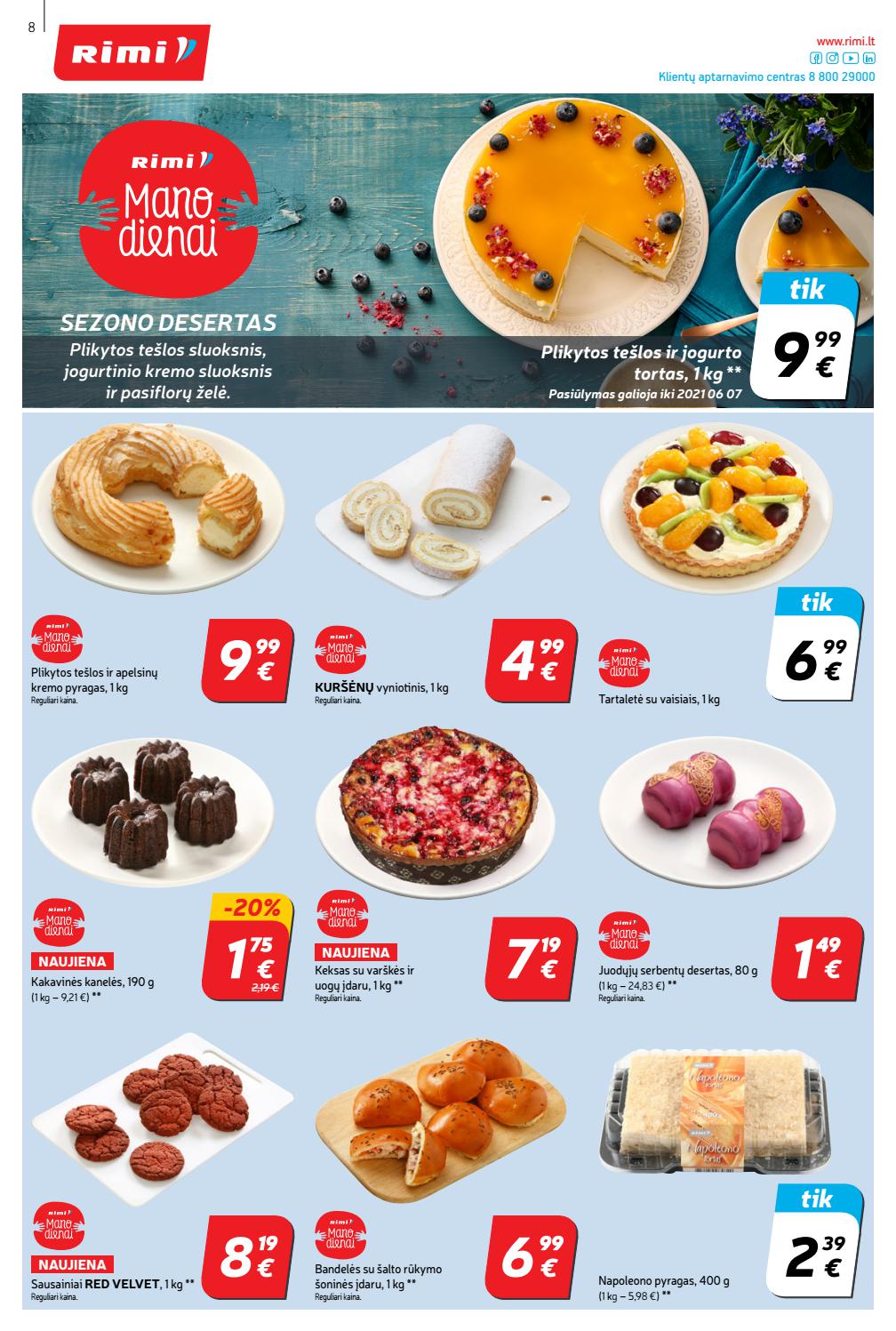 Rimi savaitinis leidinys akcijos nuo 
  2021-05-25 iki 
  2021-05-31 | Leidinukas.lt puslapis 8