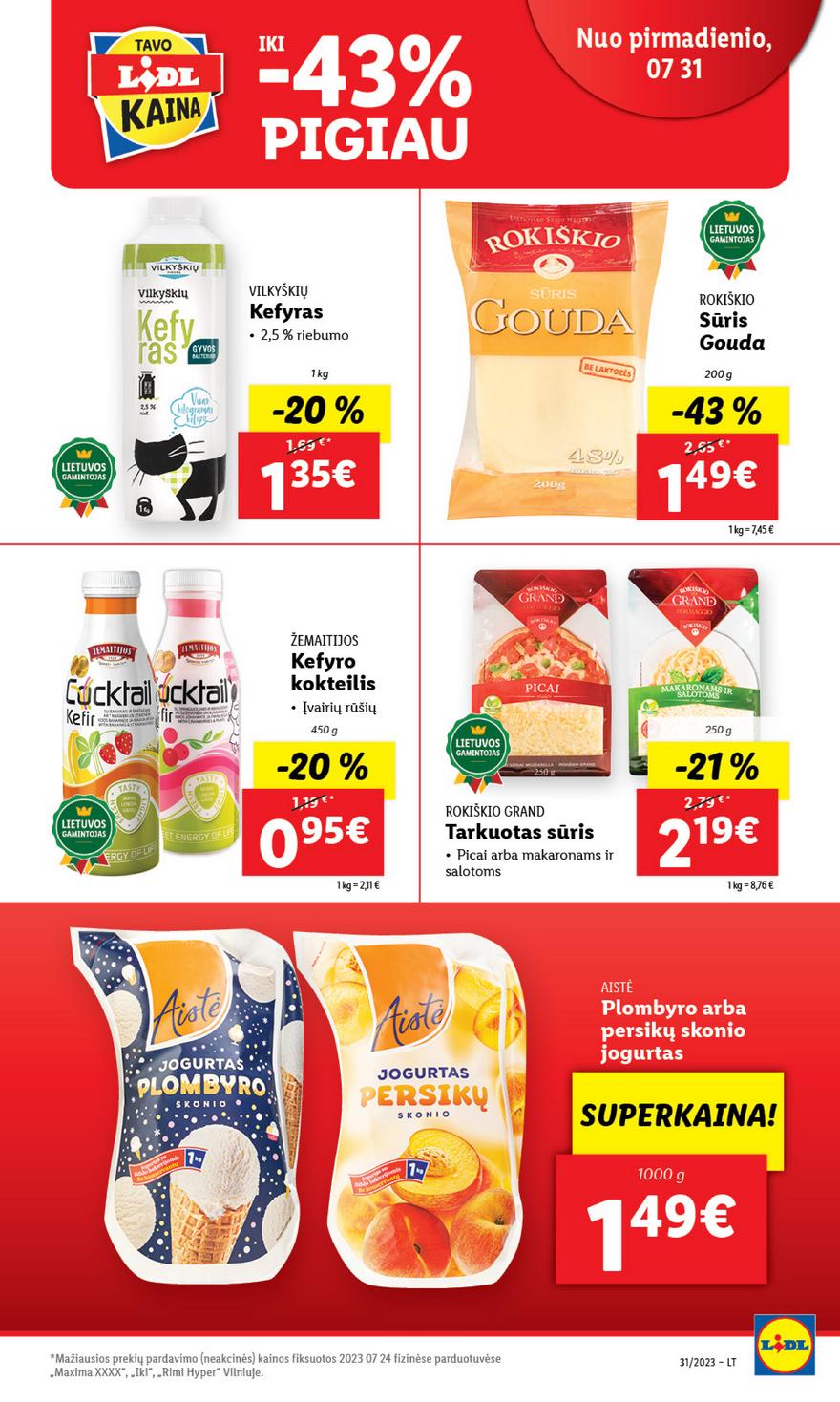 Lidl pasiūlymai akcijos nuo 
  2023-07-31 iki 
  2023-08-06 | Leidinukas.lt puslapis 33