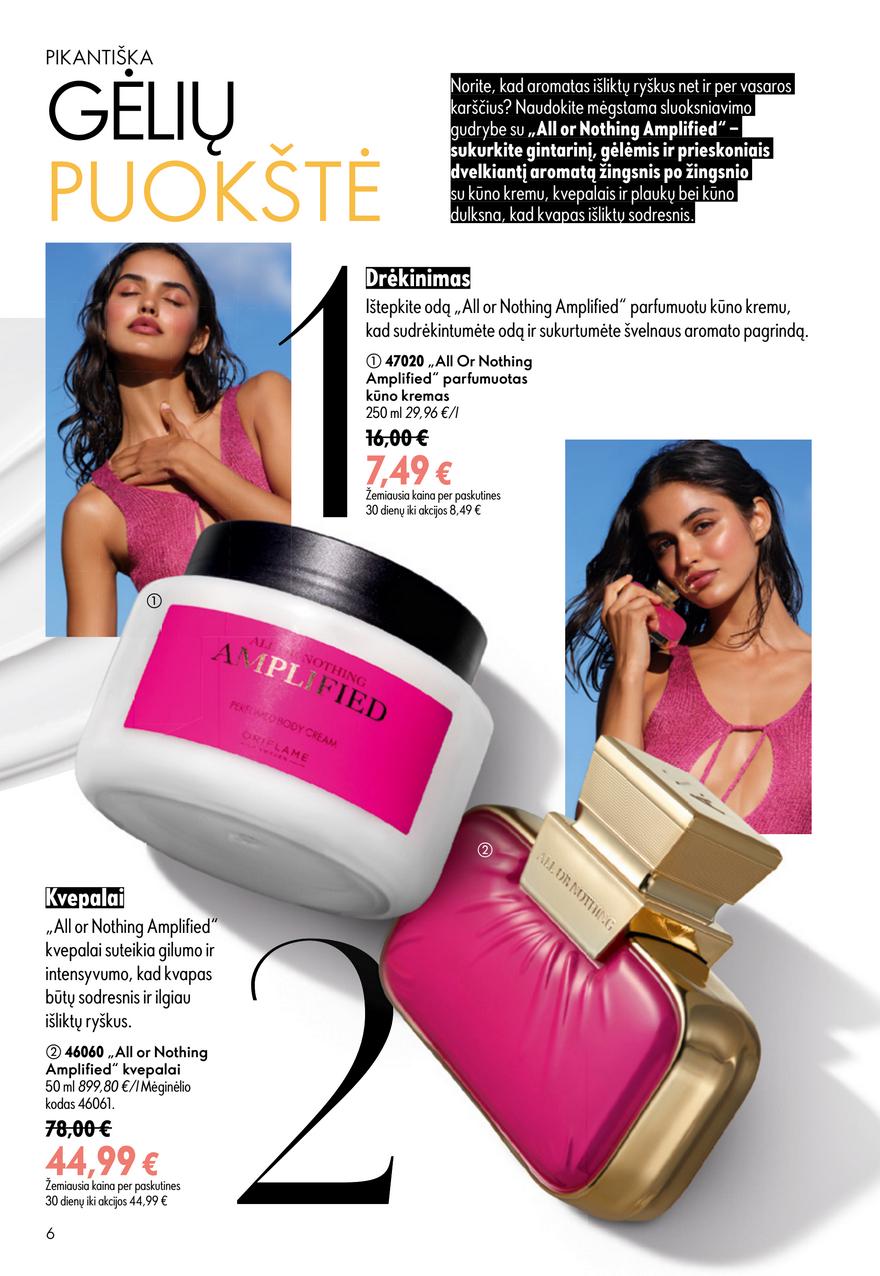 Oriflame katalogas akcijos nuo 
  2026-06-24 iki 
  2026-07-14 | Leidinukas.lt puslapis 6