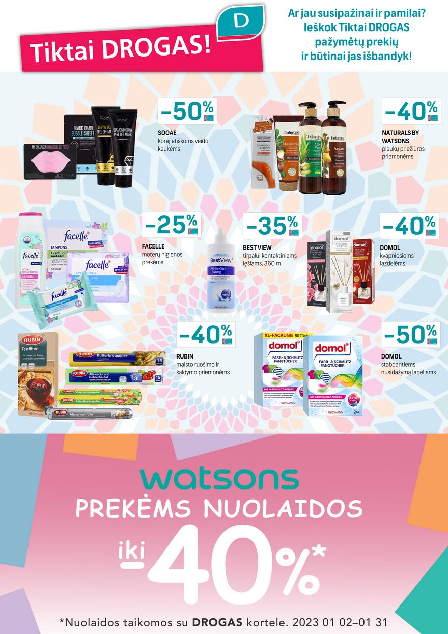 Drogo leidinys akcijos nuo 
  2023-01-01 iki 
  2023-01-31 | Leidinukas.lt puslapis 1