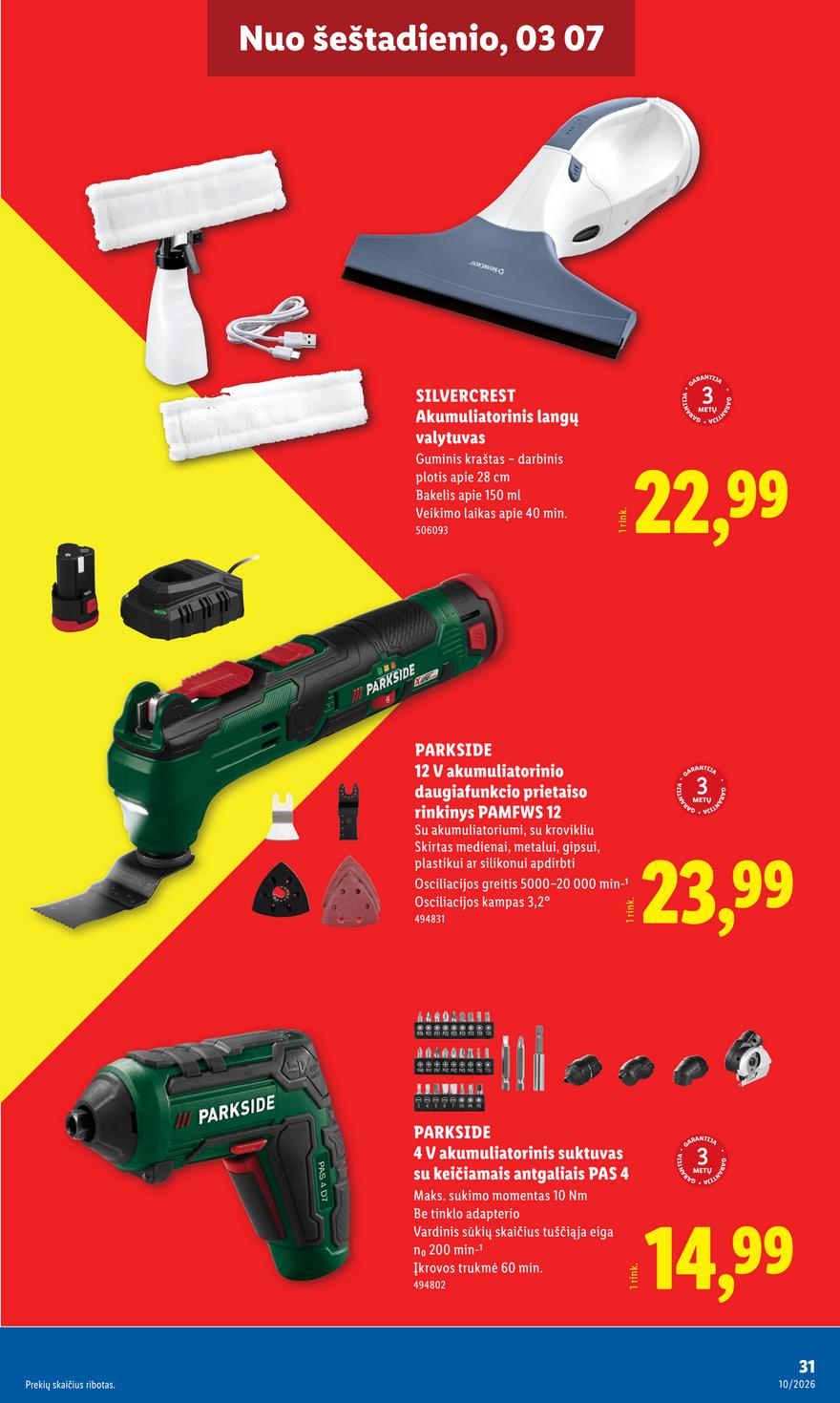 Lidl leidinys naujas akcijos nuo 
  2026-03-02 iki 
  2026-03-08 | Leidinukas.lt puslapis 31