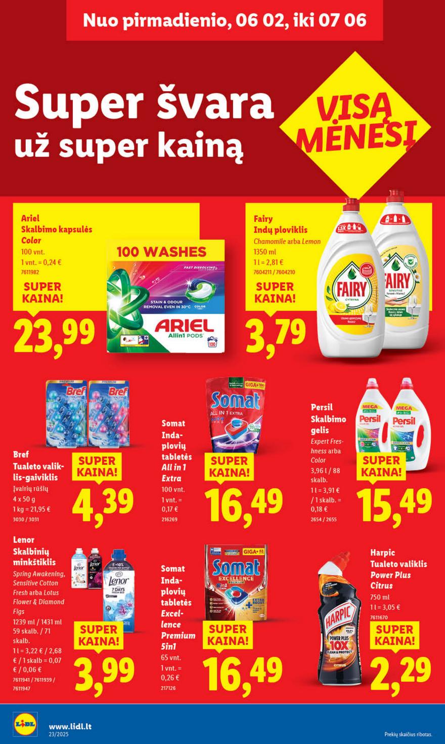 Lidl savaitinis leidinys akcijos nuo 
  2025-06-02 iki 
  2025-06-08 | Leidinukas.lt puslapis 40
