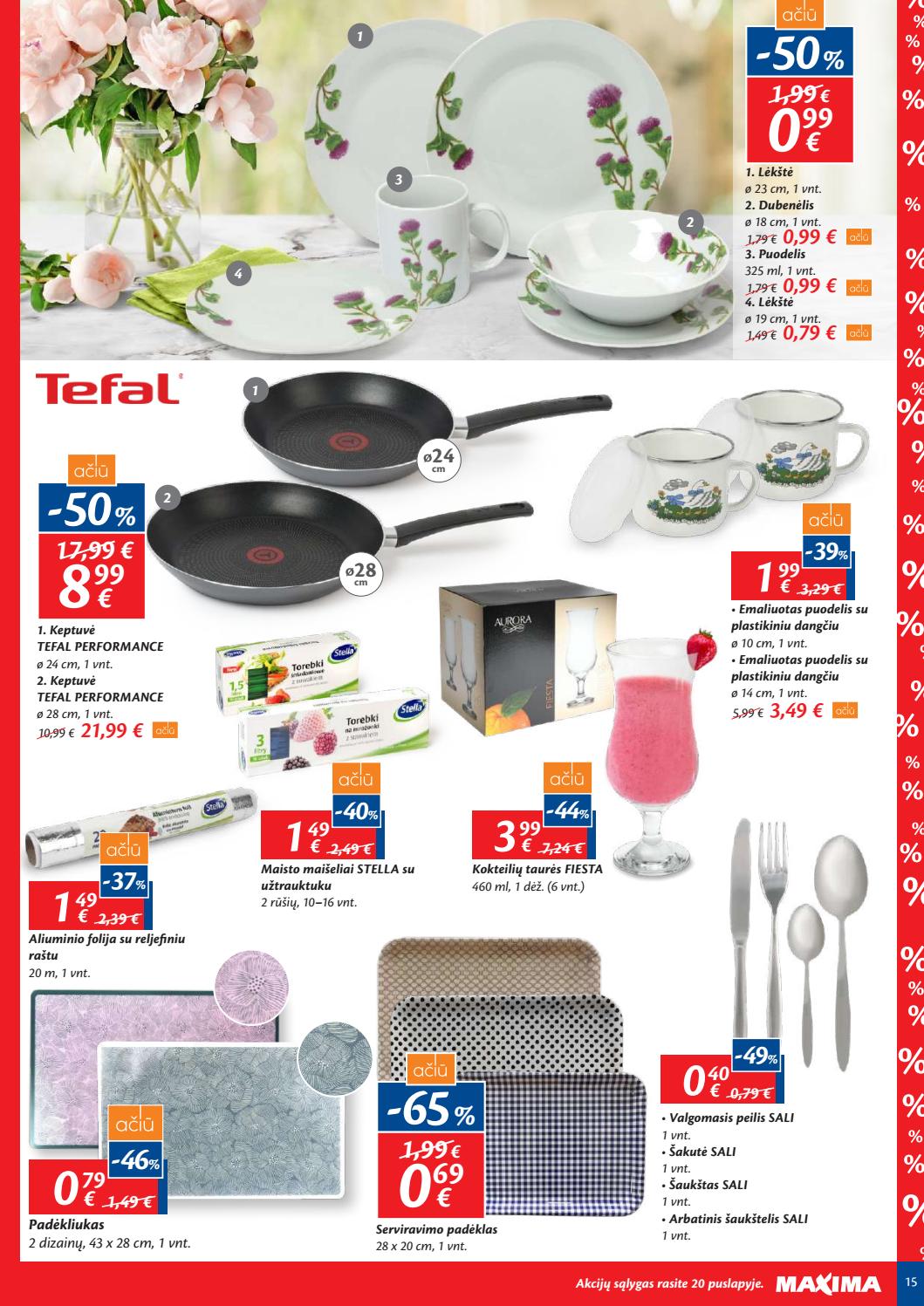 Maxima kaininis leidinys akcijos nuo 
  2019-06-25 iki 
  2019-07-01 | Leidinukas.lt puslapis 15