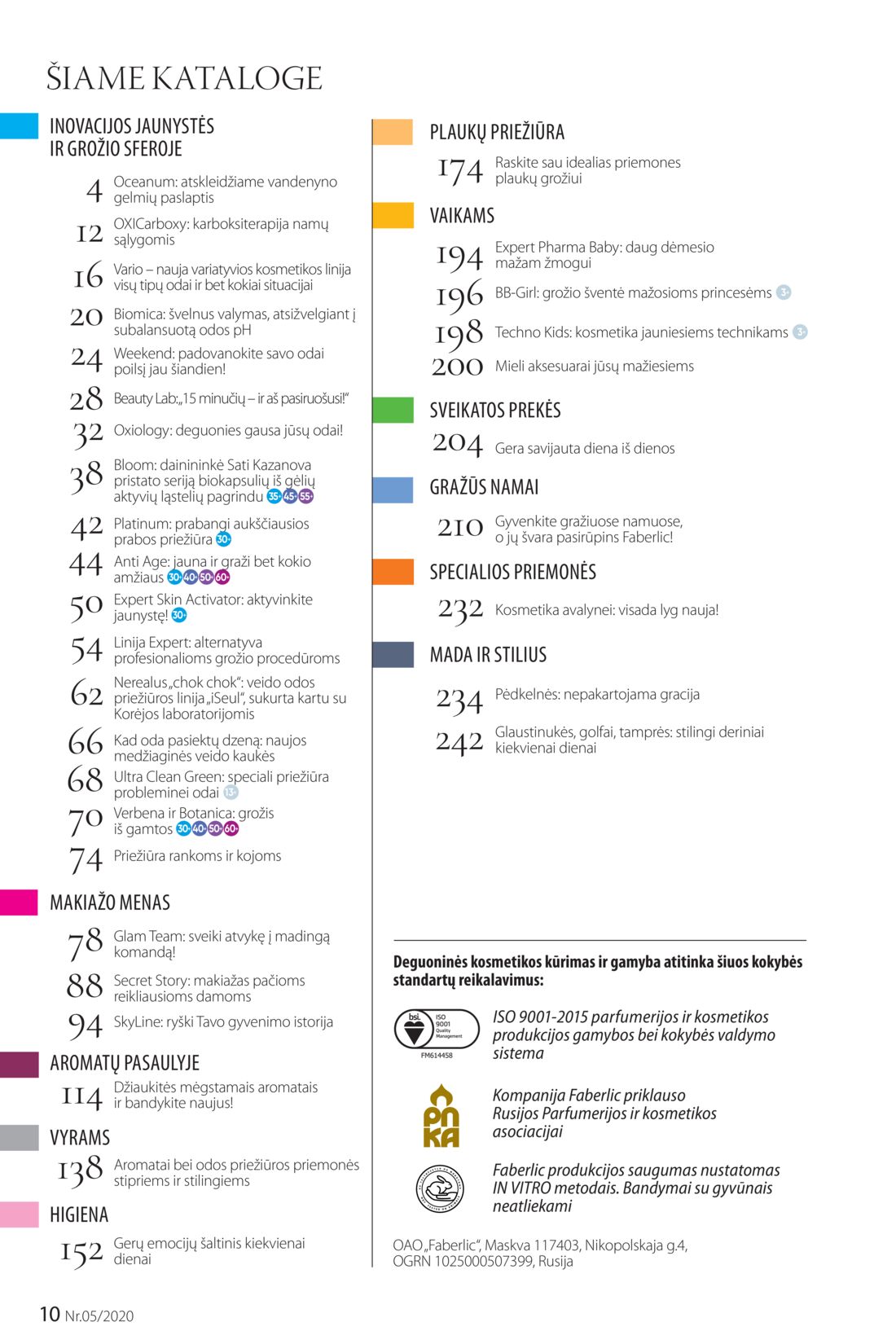 Faberlic leidinys akcijos nuo 
  2020-03-16 iki 
  2020-04-05 | Leidinukas.lt puslapis 10