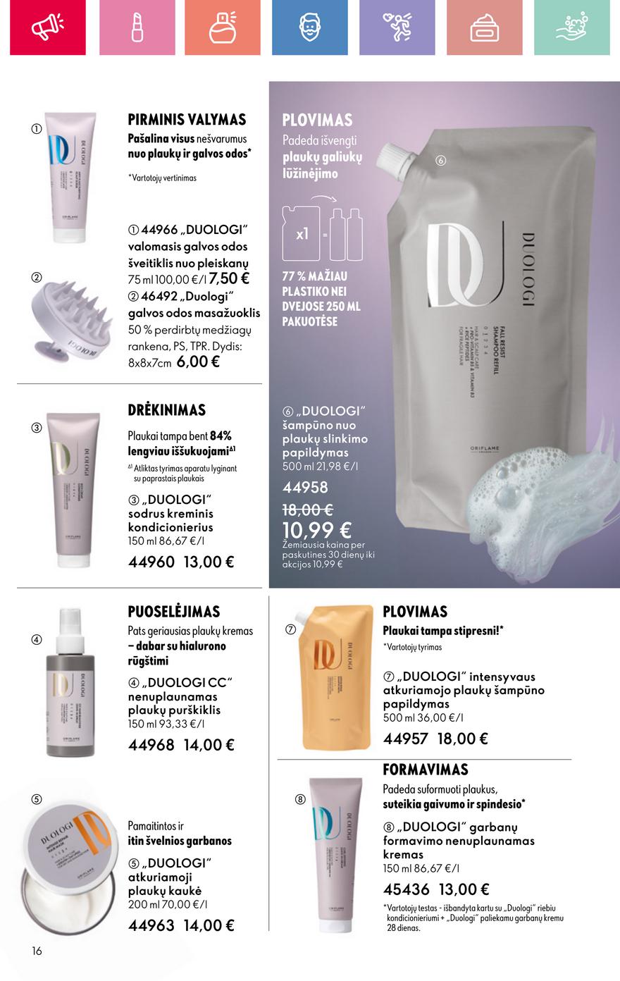 Oriflame katalogas akcijos nuo 
  2025-08-03 iki 
  2025-08-23 | Leidinukas.lt puslapis 16