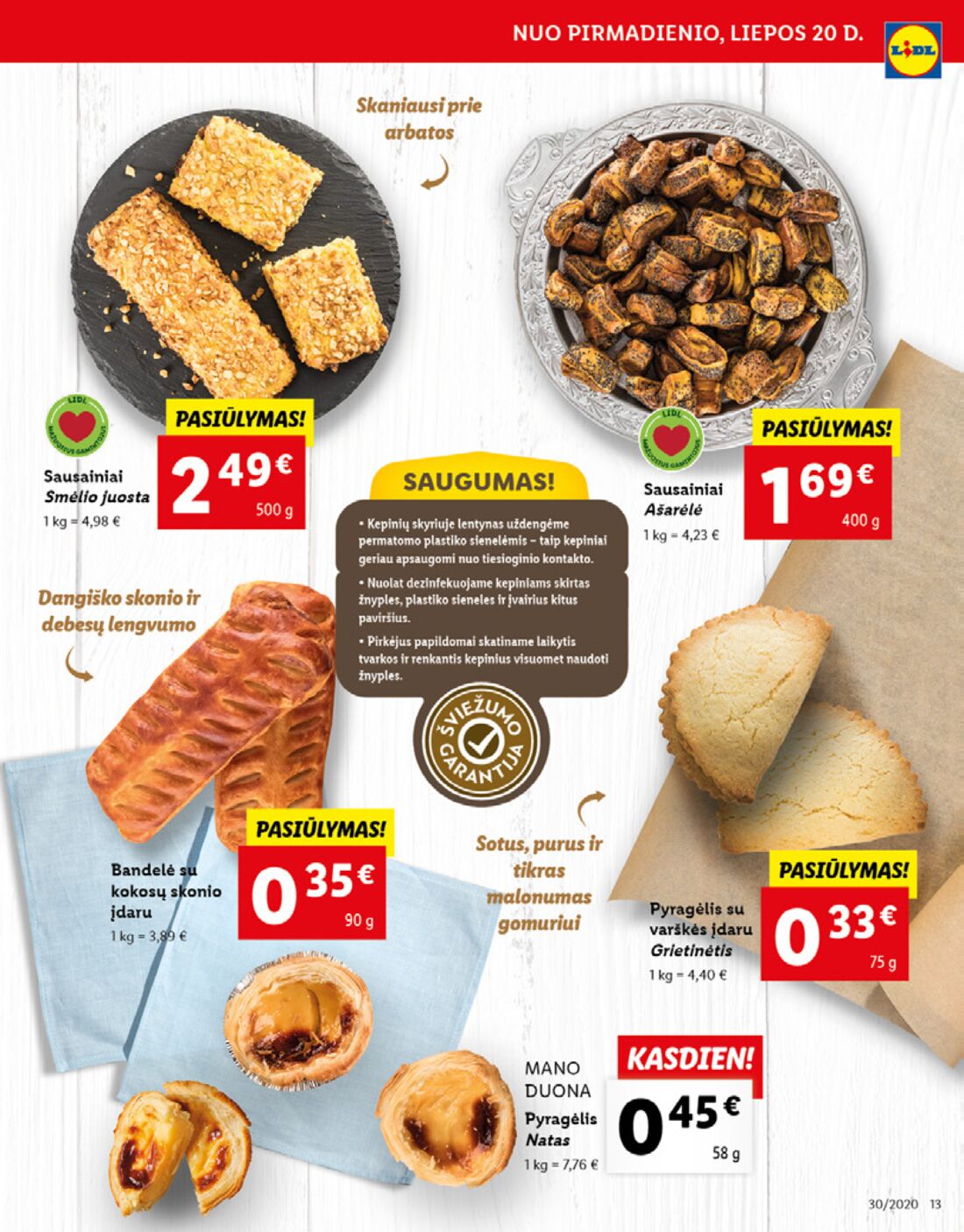 Lidl savaitinis leidinys akcijos nuo 
  2020-07-20 iki 
  2020-07-26 | Leidinukas.lt puslapis 13