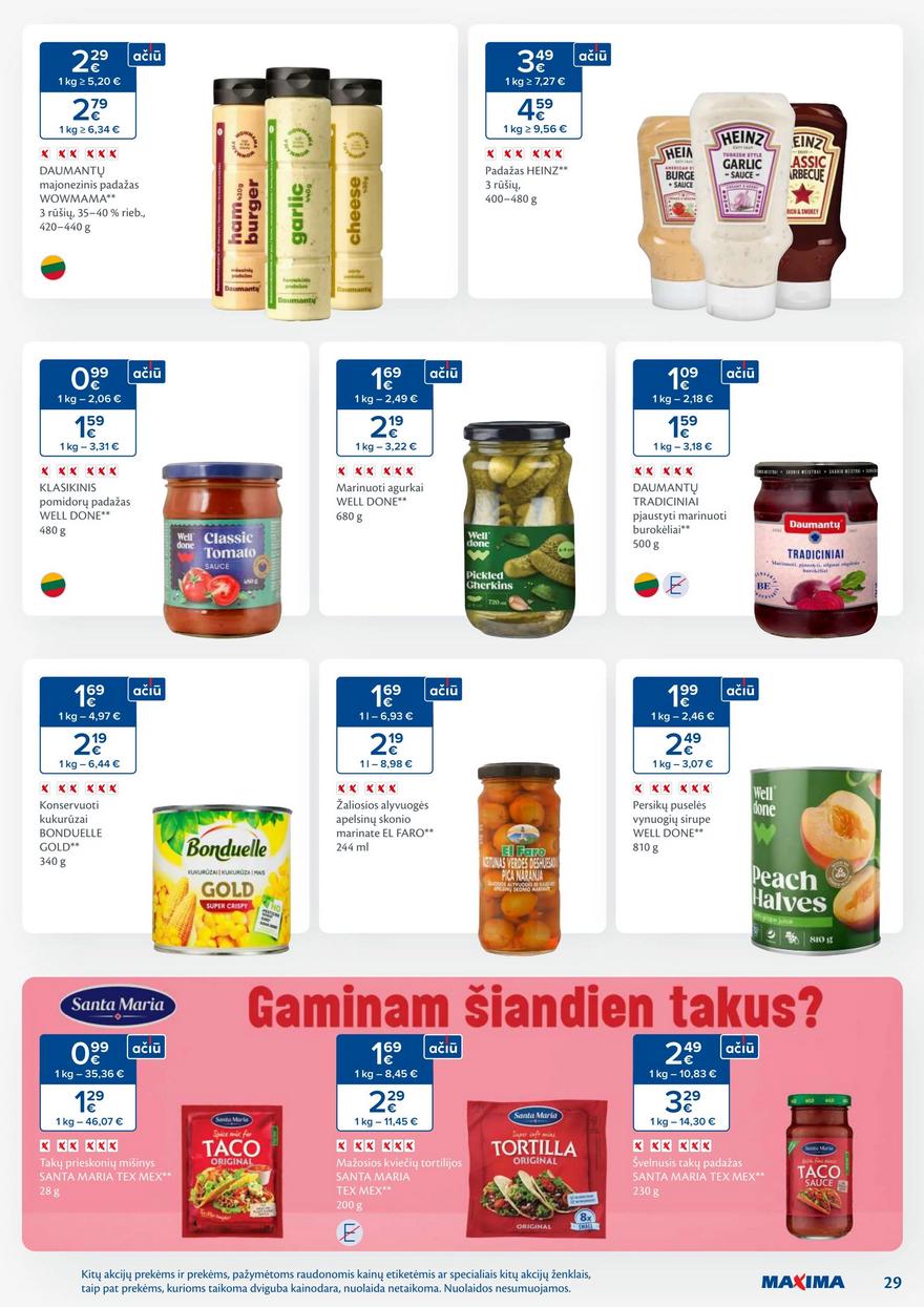 Maxima leidinukas akcijos nuo 
  2025-08-19 iki 
  2025-08-25 | Leidinukas.lt puslapis 29