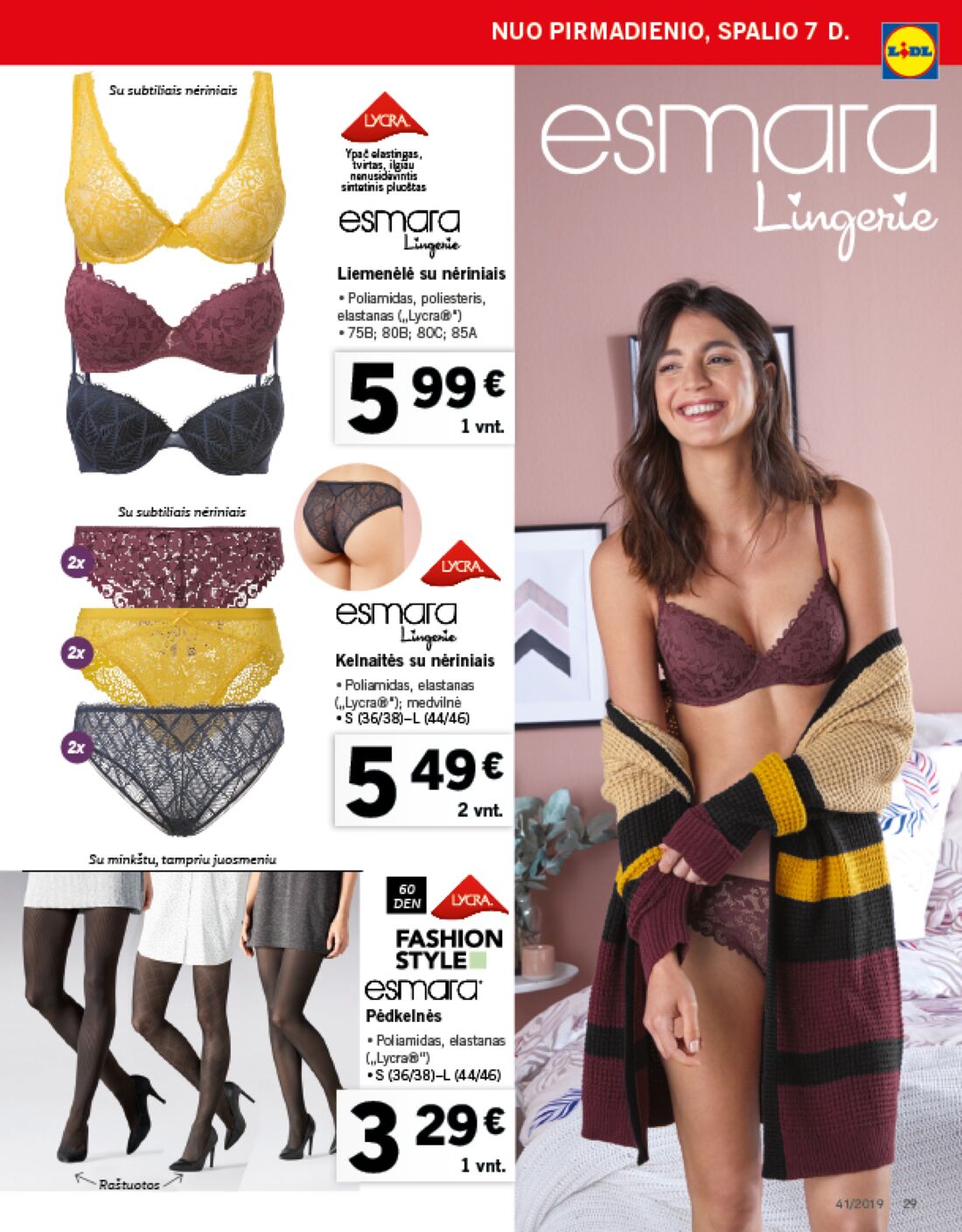 Lidl savaitinis leidinys akcijos nuo 
  2019-10-07 iki 
  2019-10-13 | Leidinukas.lt puslapis 29