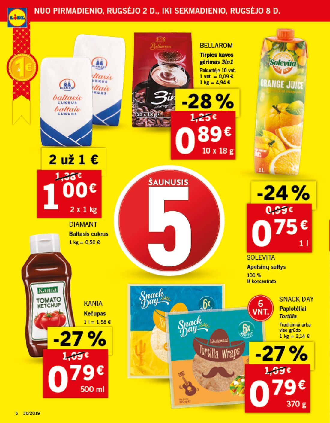 Lidl savaitinis leidinys akcijos nuo 
  2019-09-02 iki 
  2019-09-08 | Leidinukas.lt puslapis 6