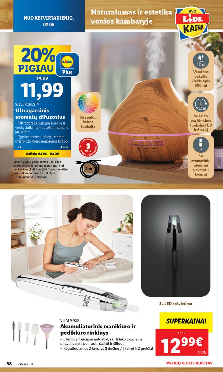 Lidl ne maisto leidinys akcijos nuo 
  2025-02-03 iki 
  2025-02-09 | Leidinukas.lt puslapis 38