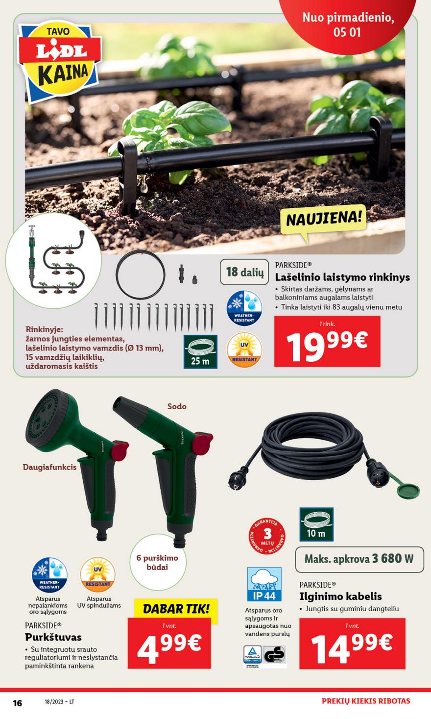 Ldil ne maisto prekių pasiūlymai akcijos nuo 
  2023-05-01 iki 
  2023-05-07 | Leidinukas.lt puslapis 16