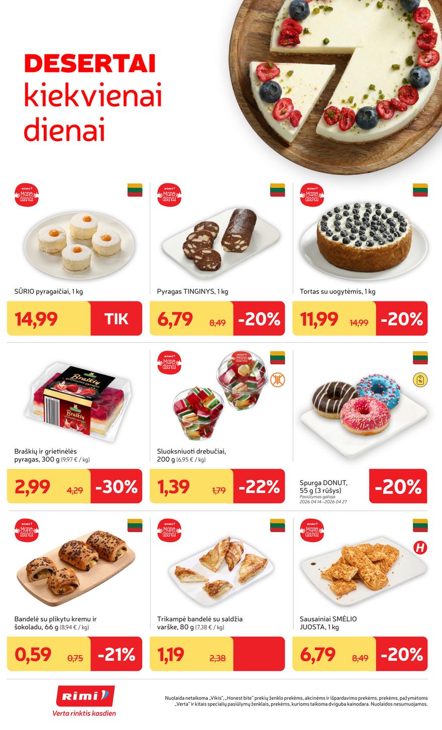 Rimi leidinys akcijos nuo 
  2026-04-14 iki 
  2026-04-20 | Leidinukas.lt puslapis 16