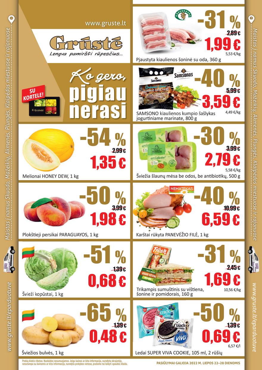 Grūstė leidinys akcijos nuo 
  2022-07-22 iki 
  2022-07-28 | Leidinukas.lt puslapis 1