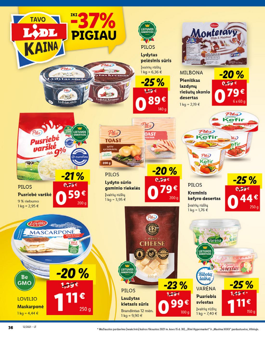 Lidl maisto prekių pasiūlymai akcijos nuo 
  2021-03-22 iki 
  2021-03-28 | Leidinukas.lt puslapis 36