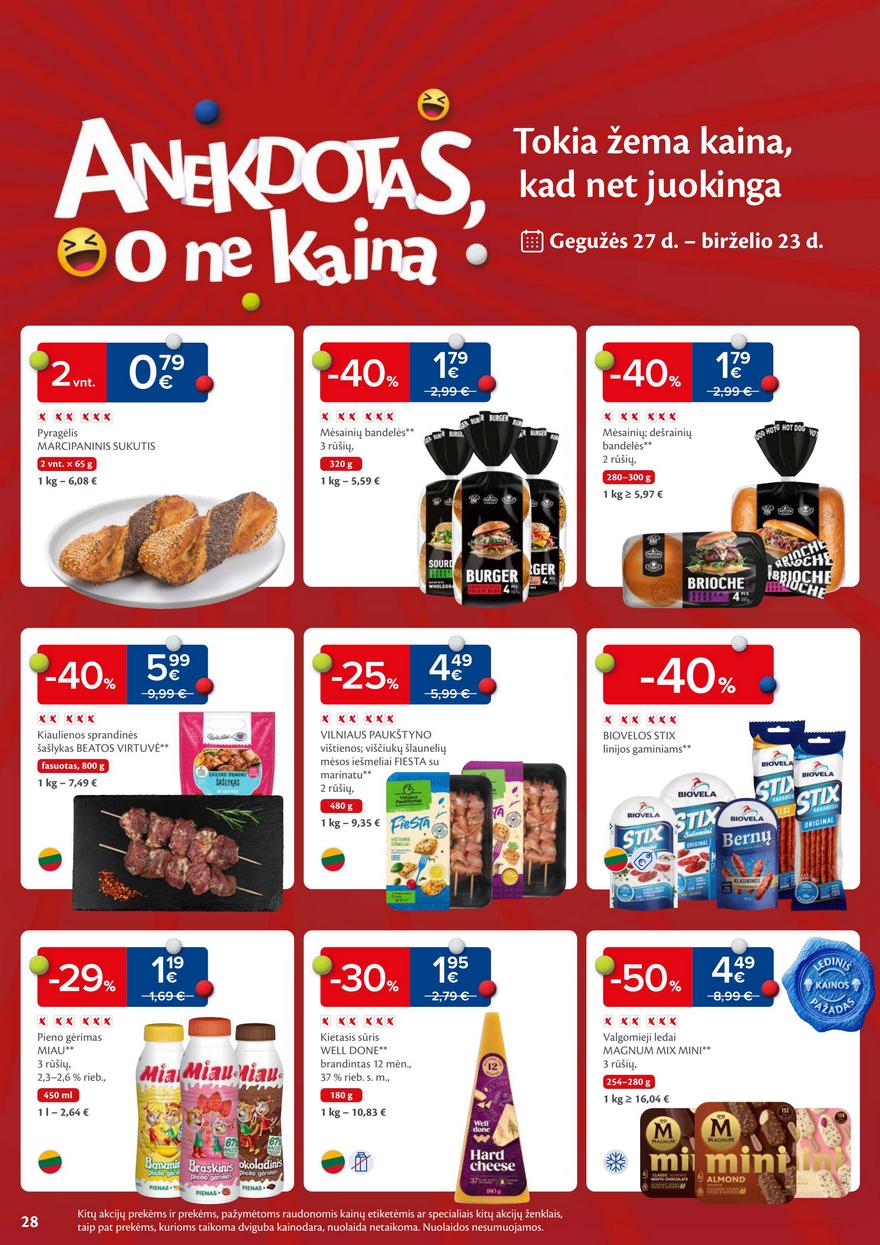 Maxima leidinukas akcijos nuo
2025-06-10 iki
2025-06-16 | Leidinukas.lt puslapis 28