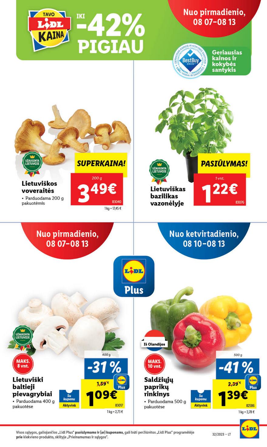 Lidl pasiūlymai akcijos nuo 
  2023-08-07 iki 
  2023-08-13 | Leidinukas.lt puslapis 29