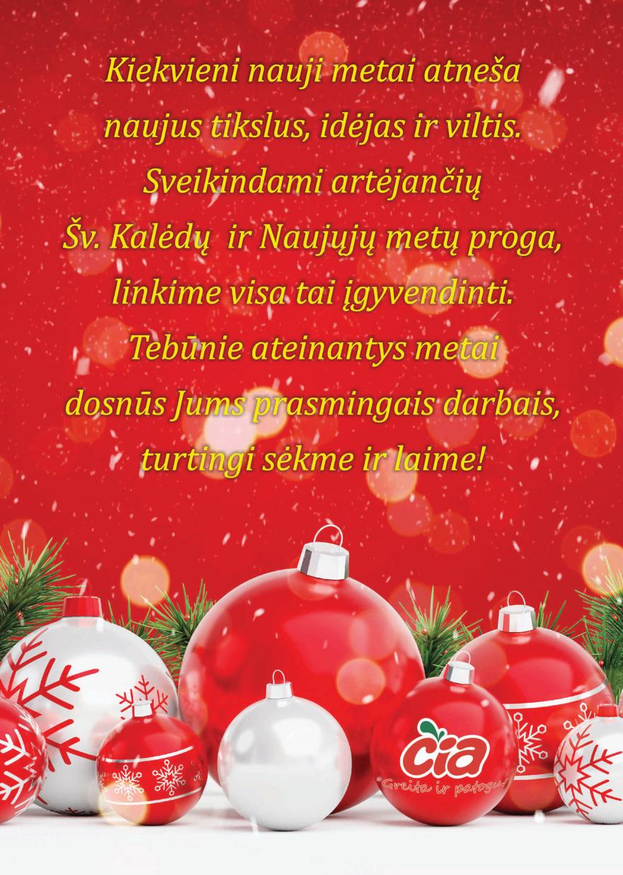 Čia market leidinys akcijos nuo 
  2021-12-21 iki 
  2022-01-03 | Leidinukas.lt puslapis 16