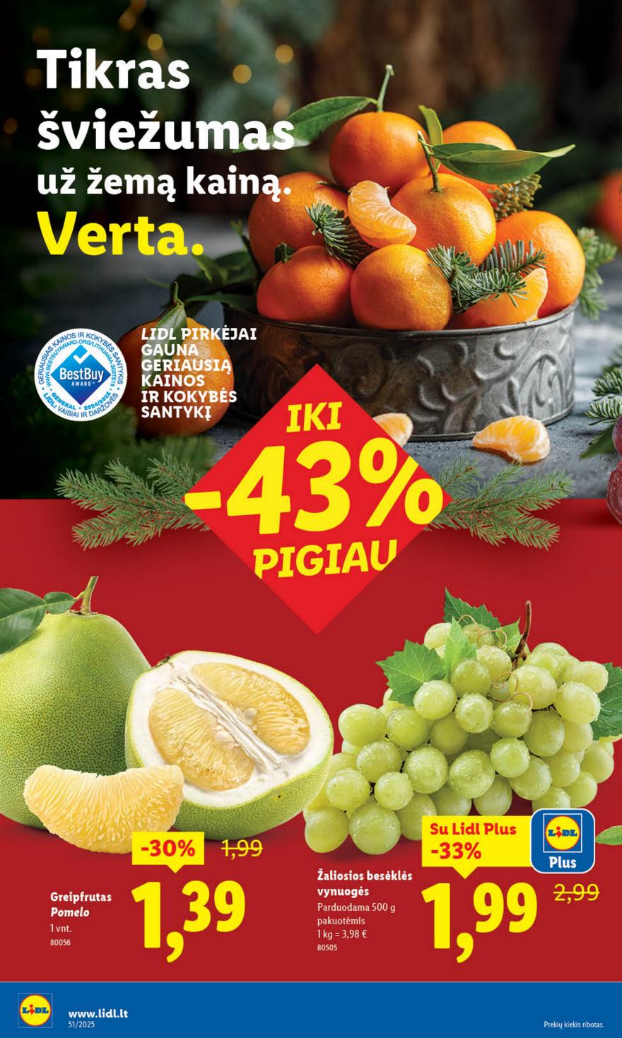 Lidl leidinys akcijos nuo 
  2025-12-15 iki 
  2025-12-21 | Leidinukas.lt puslapis 4