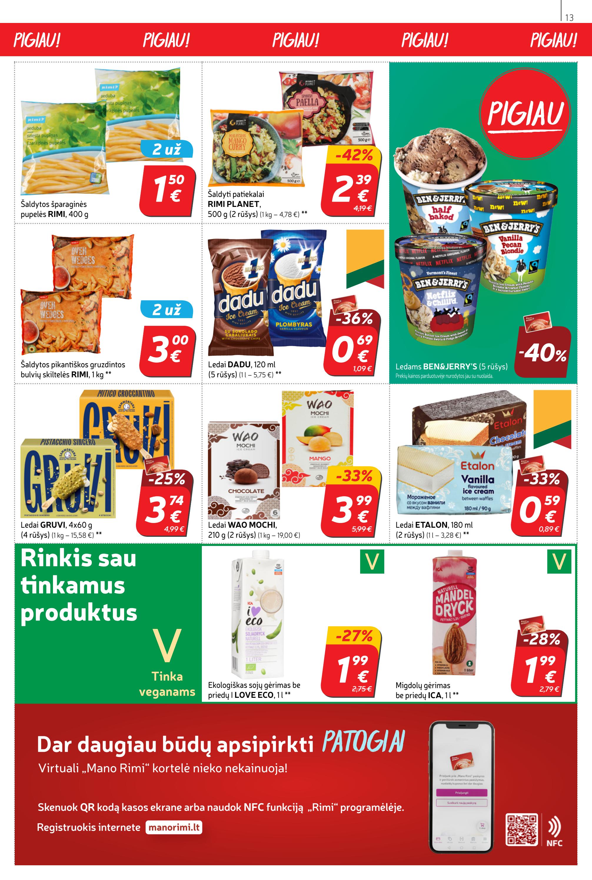 Rimi savaitinis leidinys akcijos nuo 
  2023-01-24 iki 
  2023-01-30 | Leidinukas.lt puslapis 13