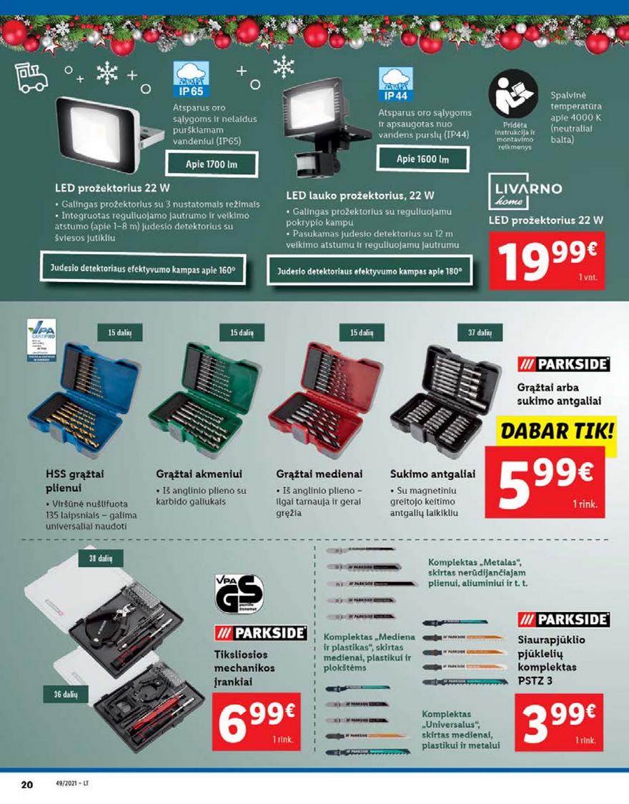 Ldil ne maisto leidinys akcijos nuo 
  2021-12-06 iki 
  2021-12-12 | Leidinukas.lt puslapis 20