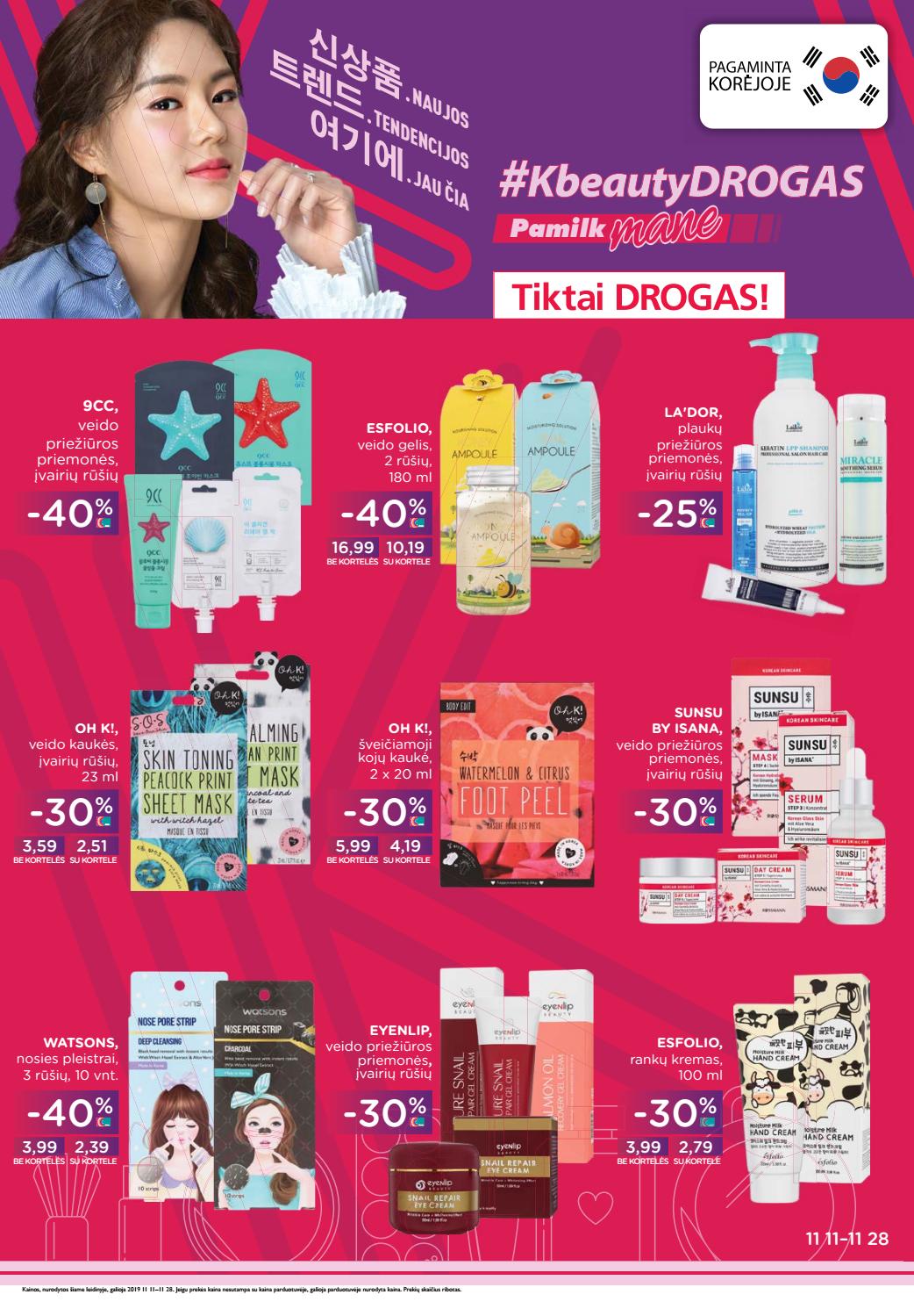 Drogas leidinys akcijos nuo 
  2019-11-11 iki 
  2019-11-28 | Leidinukas.lt puslapis 16