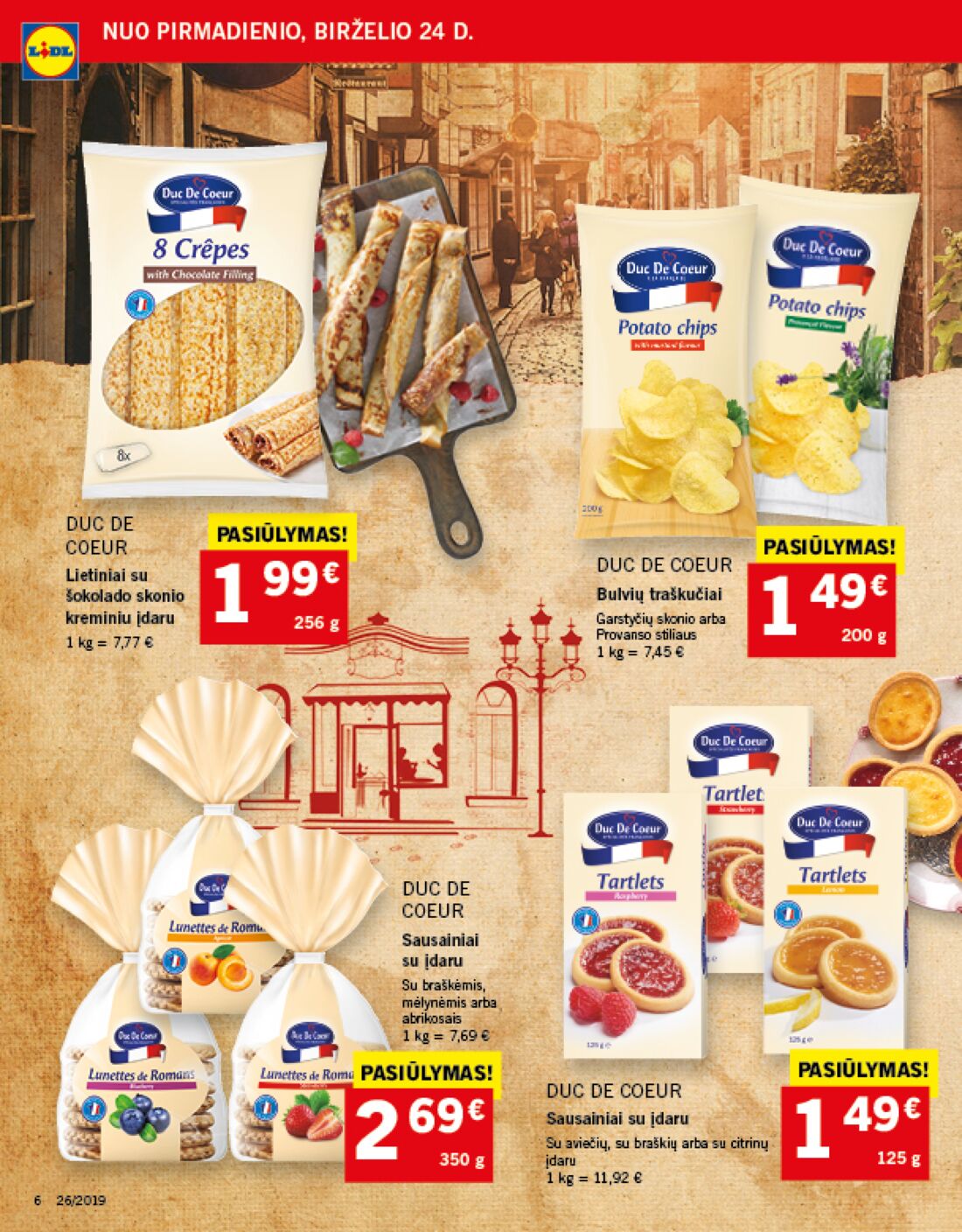 Lidl savaitinis leidinys akcijos nuo 
  2019-06-24 iki 
  2019-07-02 | Leidinukas.lt puslapis 6