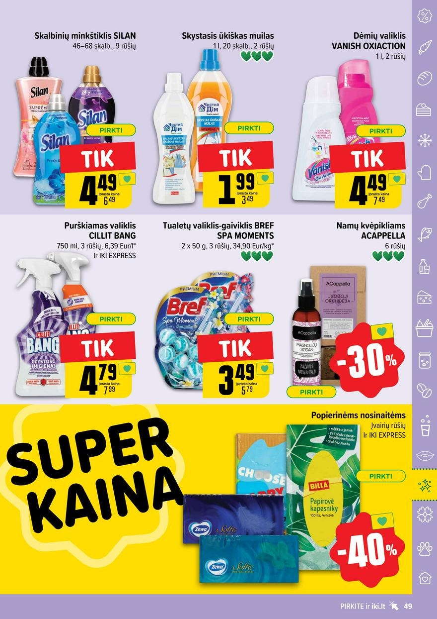 Iki leidinys 12 akcijos nuo 
  2025-03-17 iki 
  2025-03-23 | Leidinukas.lt puslapis 49