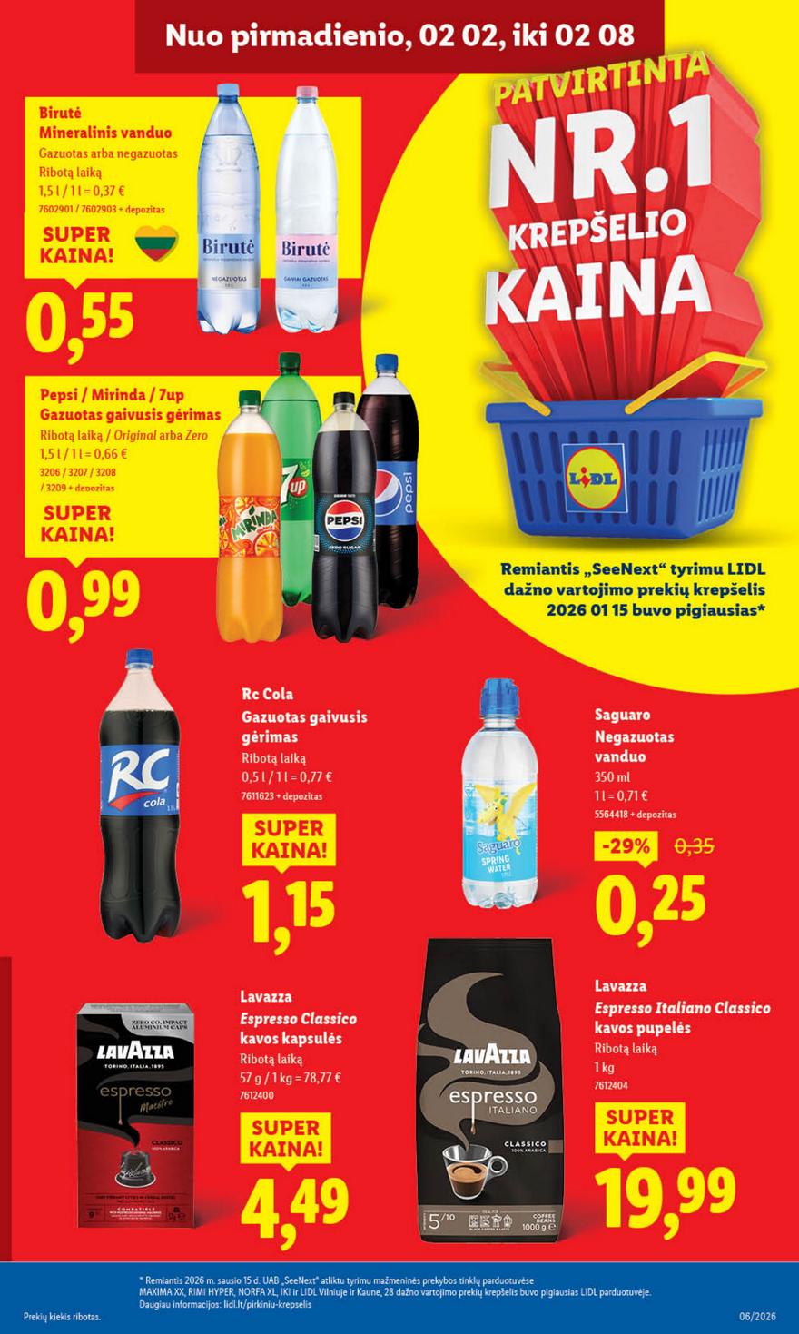 Lidl leidinys naujas akcijos nuo 
  2026-02-02 iki 
  2026-02-08 | Leidinukas.lt puslapis 17