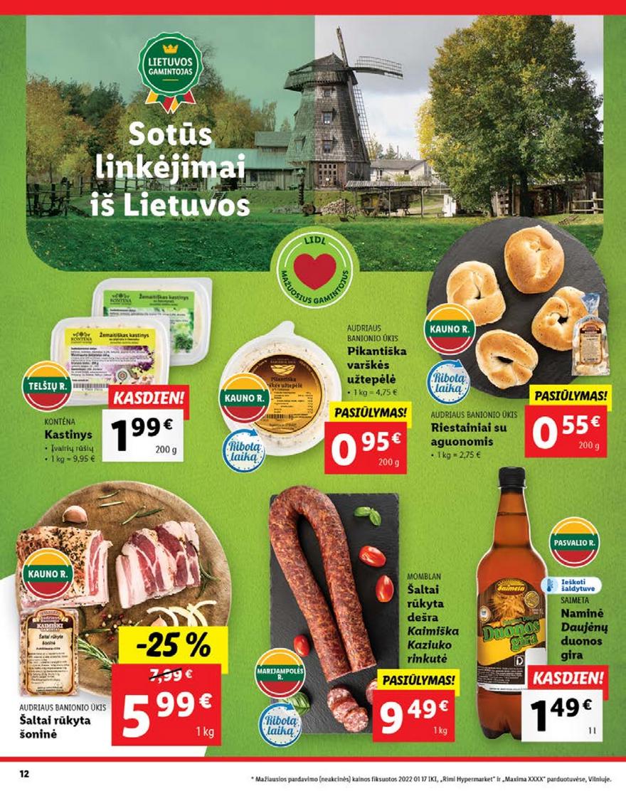 Lidl pasiūlymai akcijos nuo 
  2022-01-24 iki 
  2022-01-30 | Leidinukas.lt puslapis 12