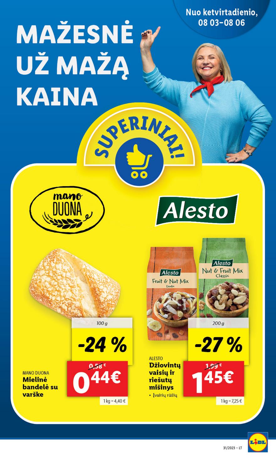 Lidl pasiūlymai akcijos nuo 
  2023-07-31 iki 
  2023-08-06 | Leidinukas.lt puslapis 13