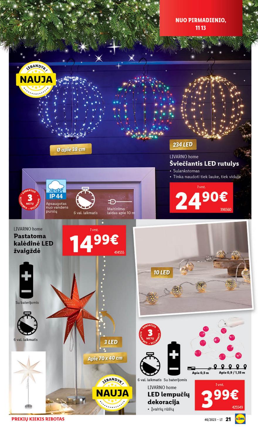 Ldil ne maisto prekių pasiūlymai akcijos nuo 
  2023-11-13 iki 
  2023-11-19 | Leidinukas.lt puslapis 21