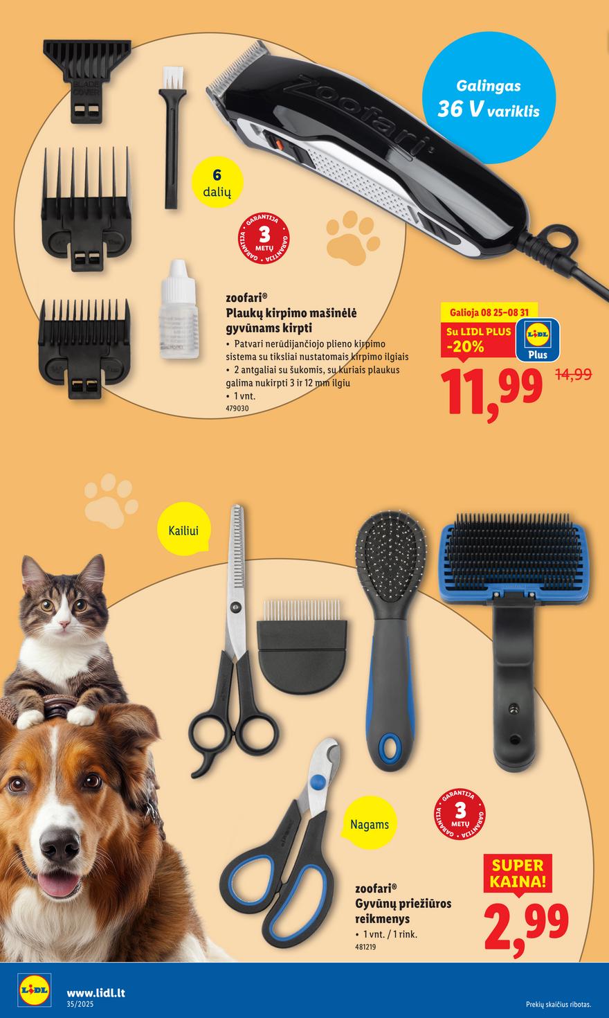 Lidl ne maisto leidinys akcijos nuo 
  2025-08-25 iki 
  2025-08-31 | Leidinukas.lt puslapis 24