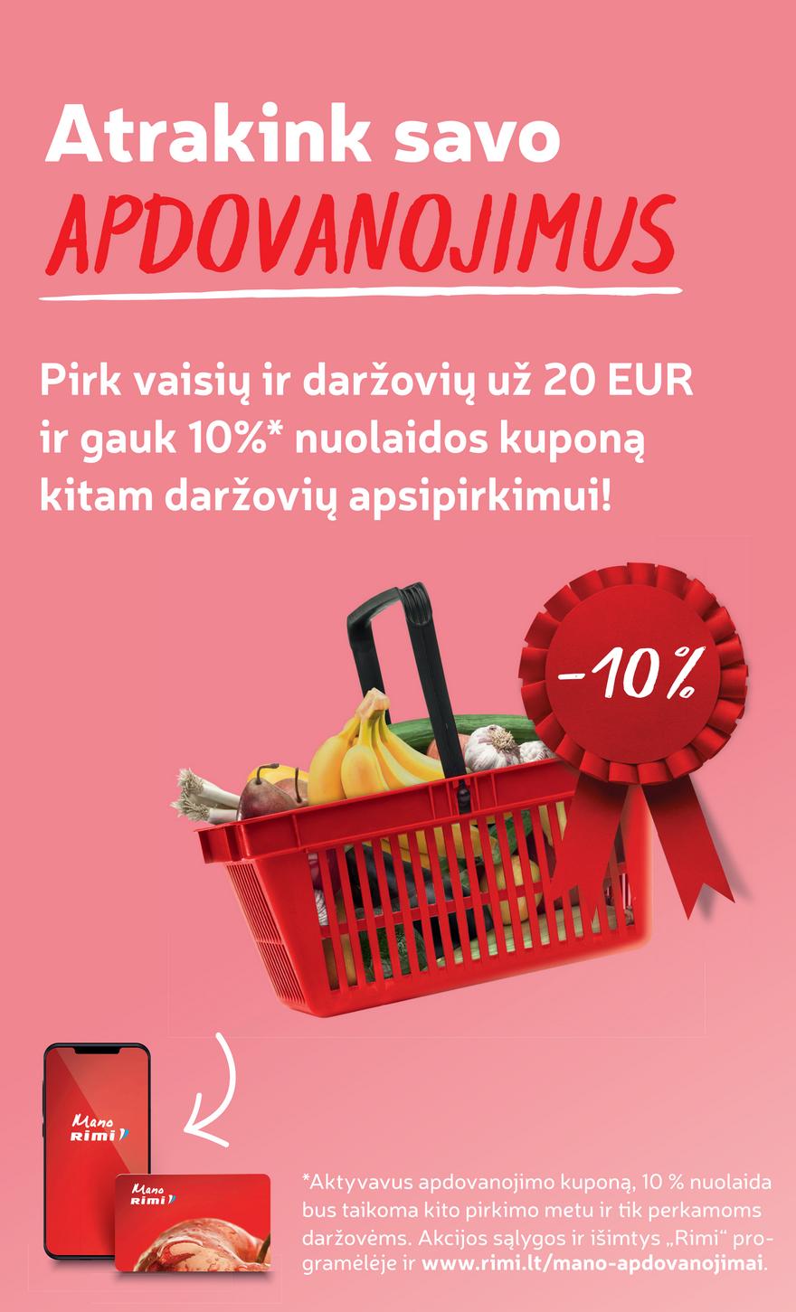 Rimi savaitinis leidinys 16 akcijos nuo 
  2025-04-15 iki 
  2025-04-21 | Leidinukas.lt puslapis 14