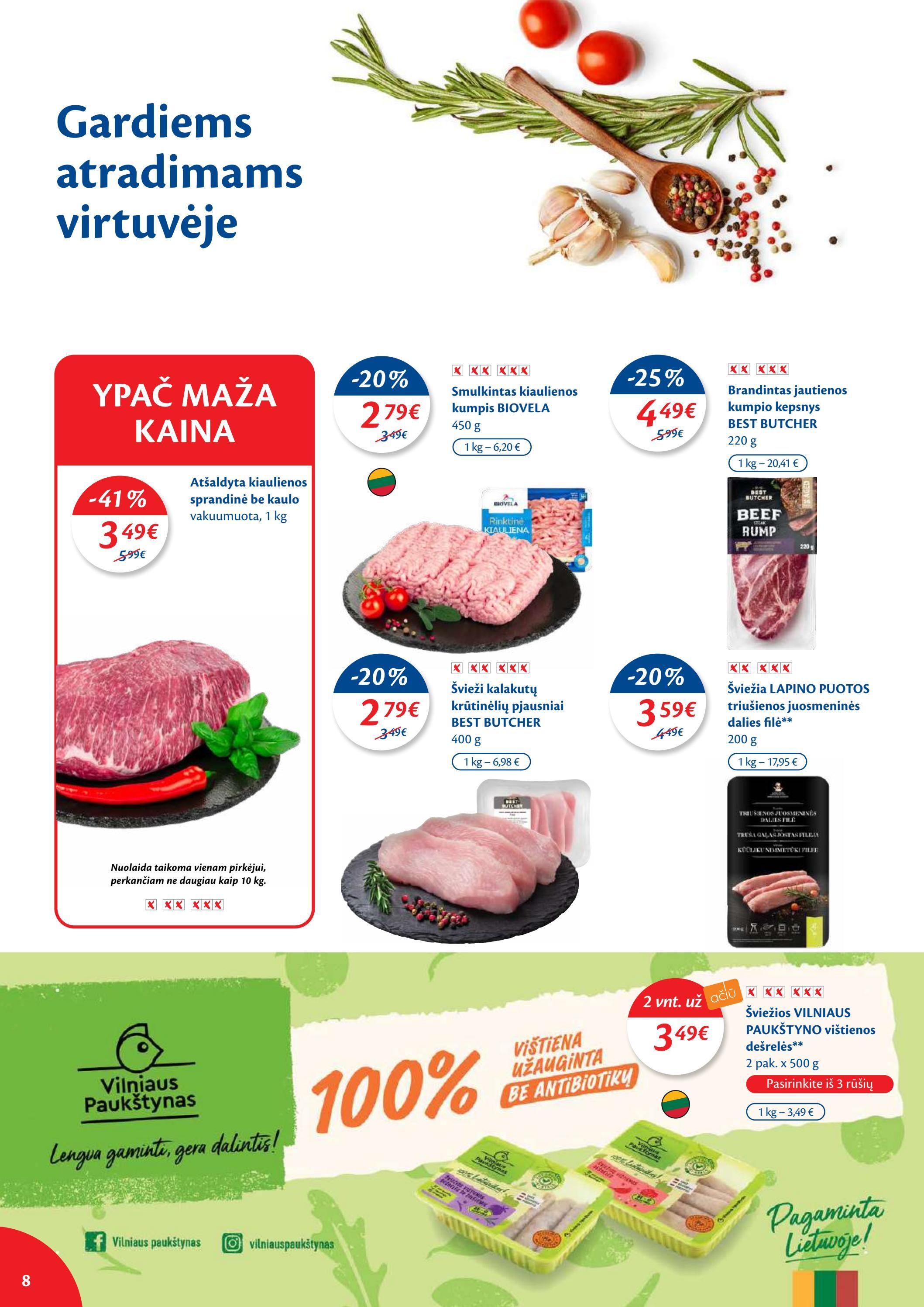 Maxima kaininis leidinys akcijos nuo 
  2022-07-05 iki 
  2022-07-11 | Leidinukas.lt puslapis 8