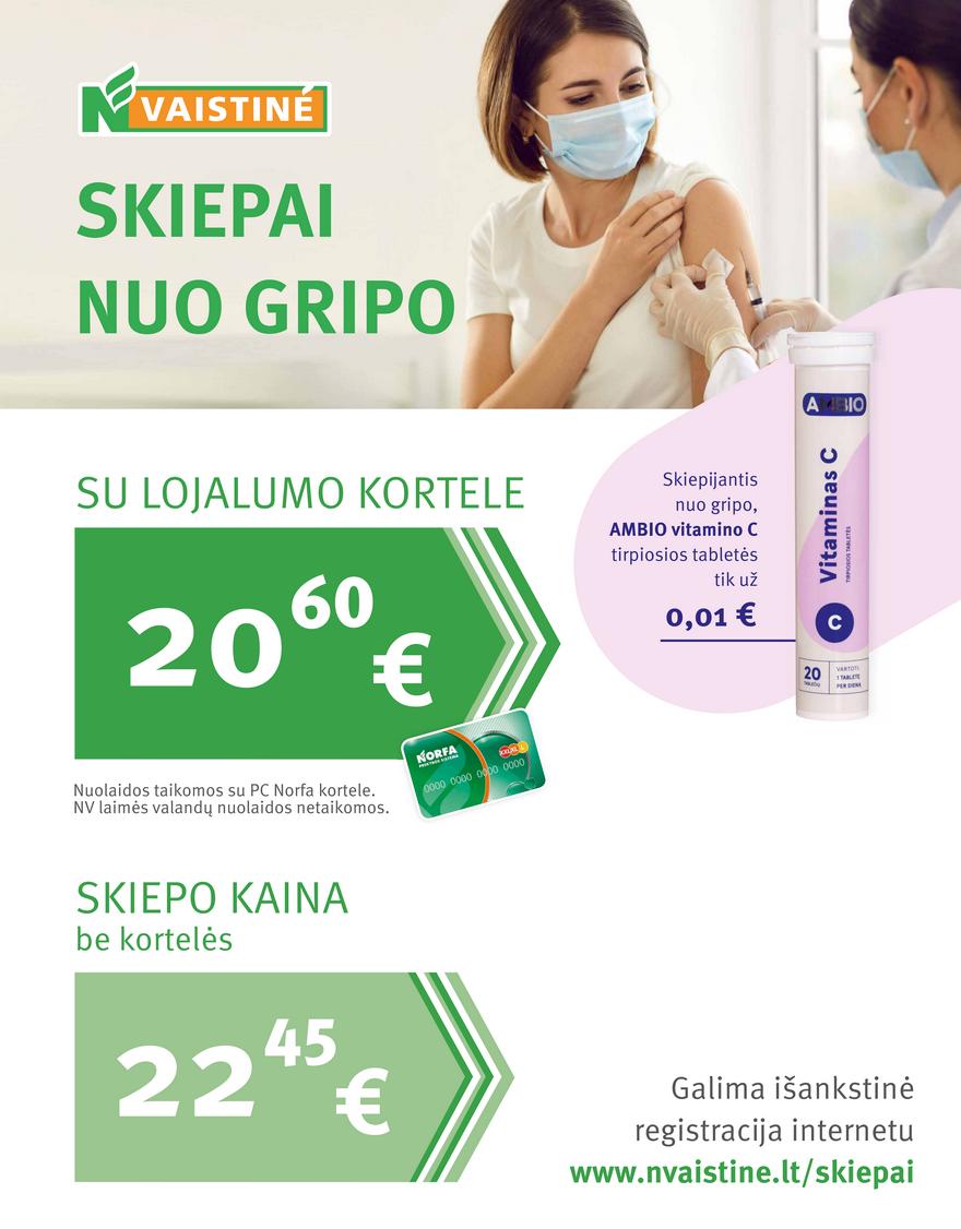 Norfos vaistinės leidinys akcijos nuo 
  2021-10-01 iki 
  2021-10-31 | Leidinukas.lt puslapis 32
