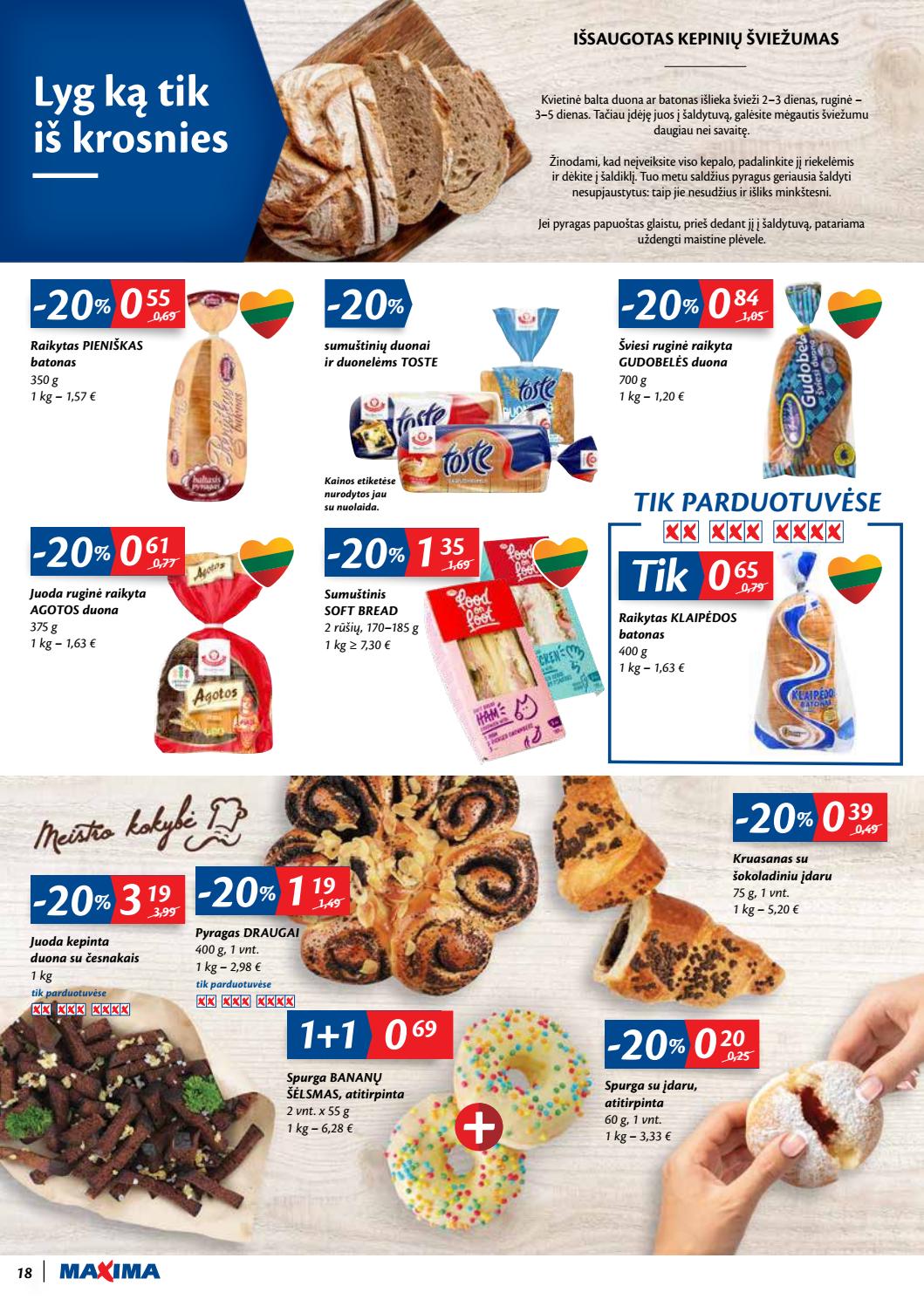 Maxima kaininis leidinys akcijos nuo 
  2020-06-30 iki 
  2020-07-06 | Leidinukas.lt puslapis 18