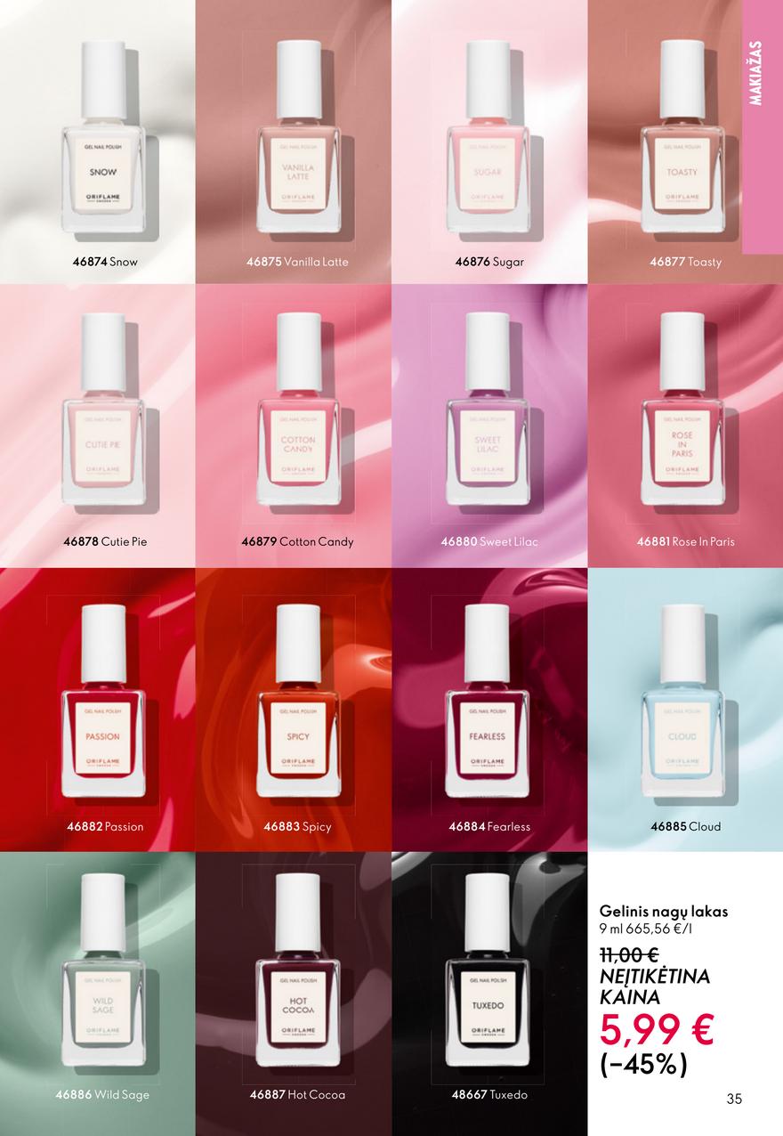 Oriflame katalogas akcijos nuo 
  2026-04-22 iki 
  2026-05-12 | Leidinukas.lt puslapis 35